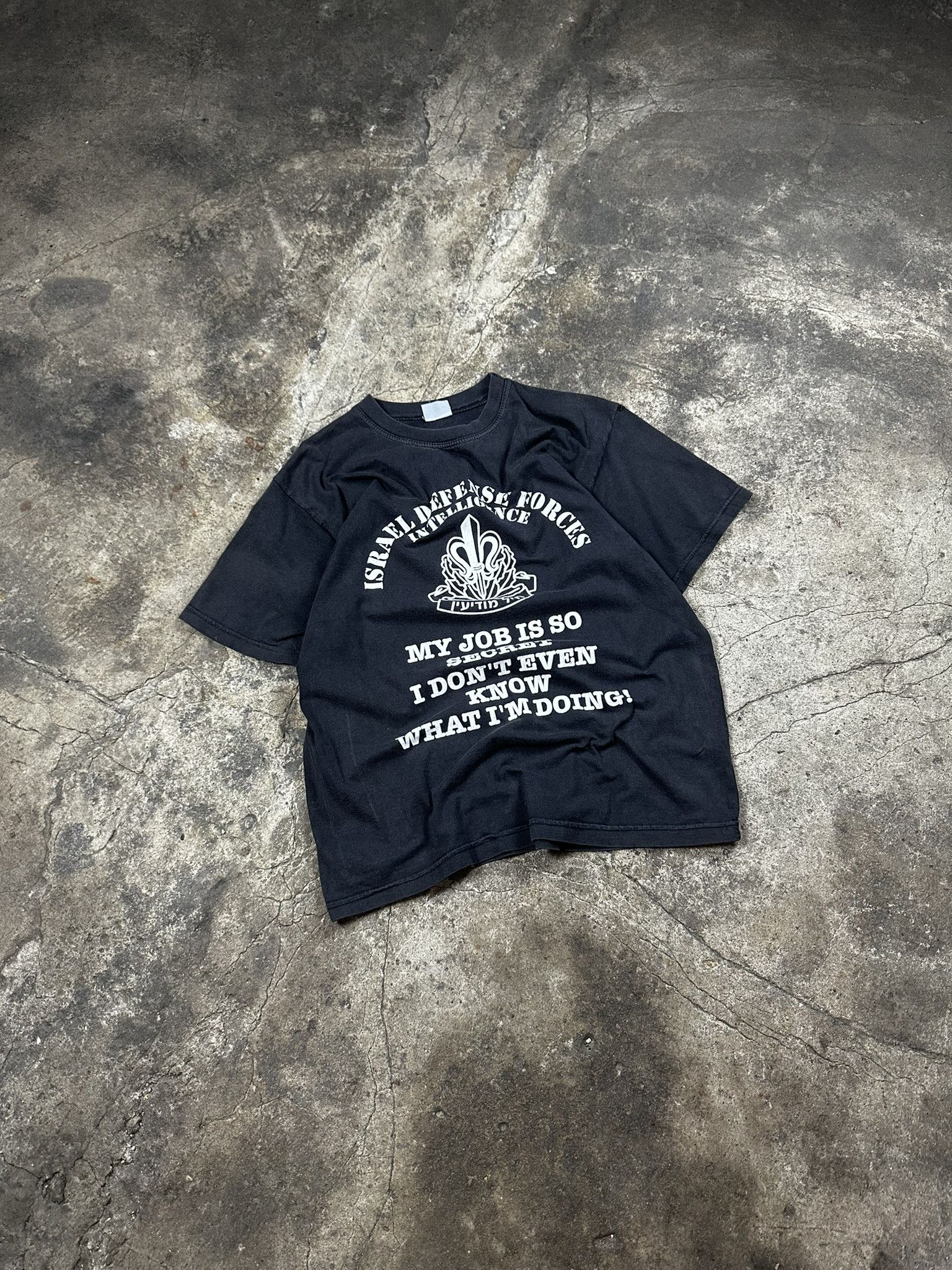 Vintage Rare 00s Israel Defence Forces Military Y2k T Shirt Hoodie, Sweatshirt | PodTeesHub.com