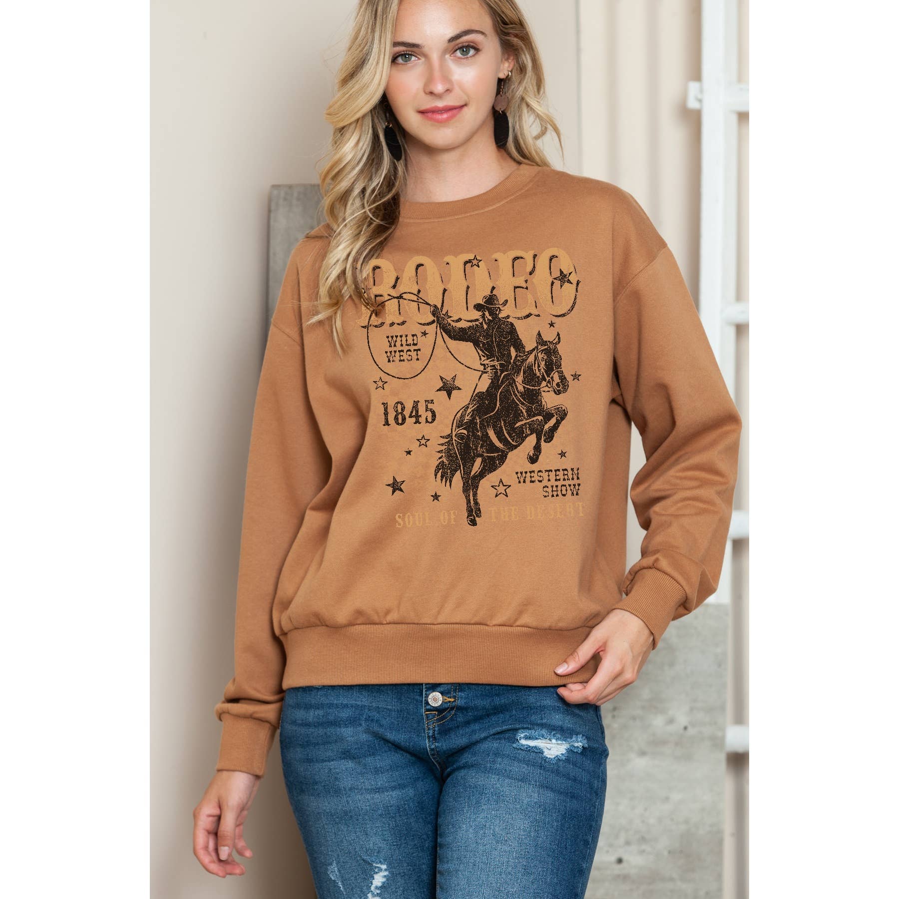 Wild West - Crewneck Sweatshirt T-Shirts, Hoodie | PodTeesHub.com