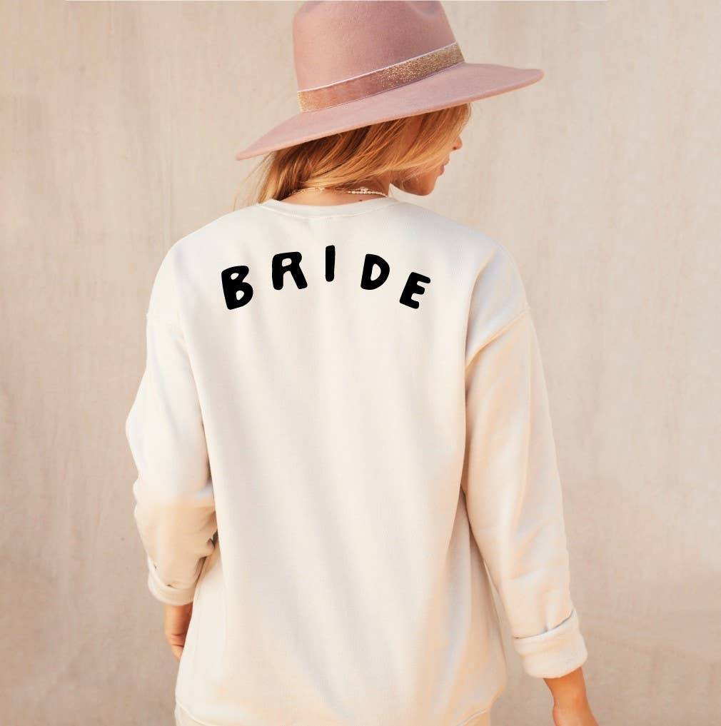 Bride Front and Back Graphic Sweatshirt T-Shirts, Hoodie | PodTeesHub.com