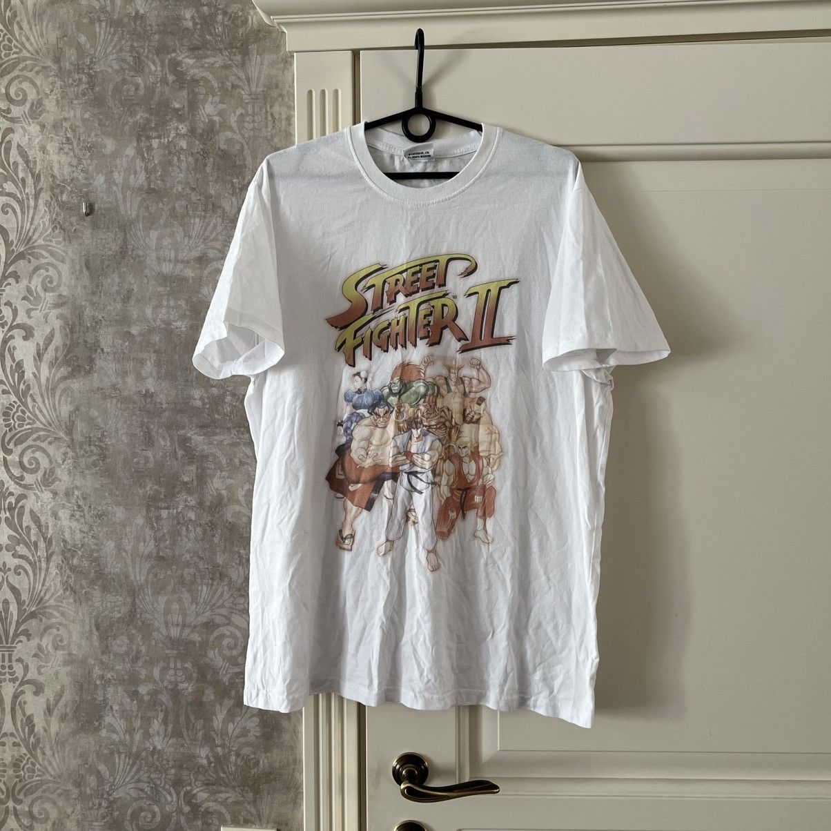 Japanese Brand Vintage Street Fighter 2 Video Game Tee Japanese Hoodie, Sweatshirt | PodTeesHub.com