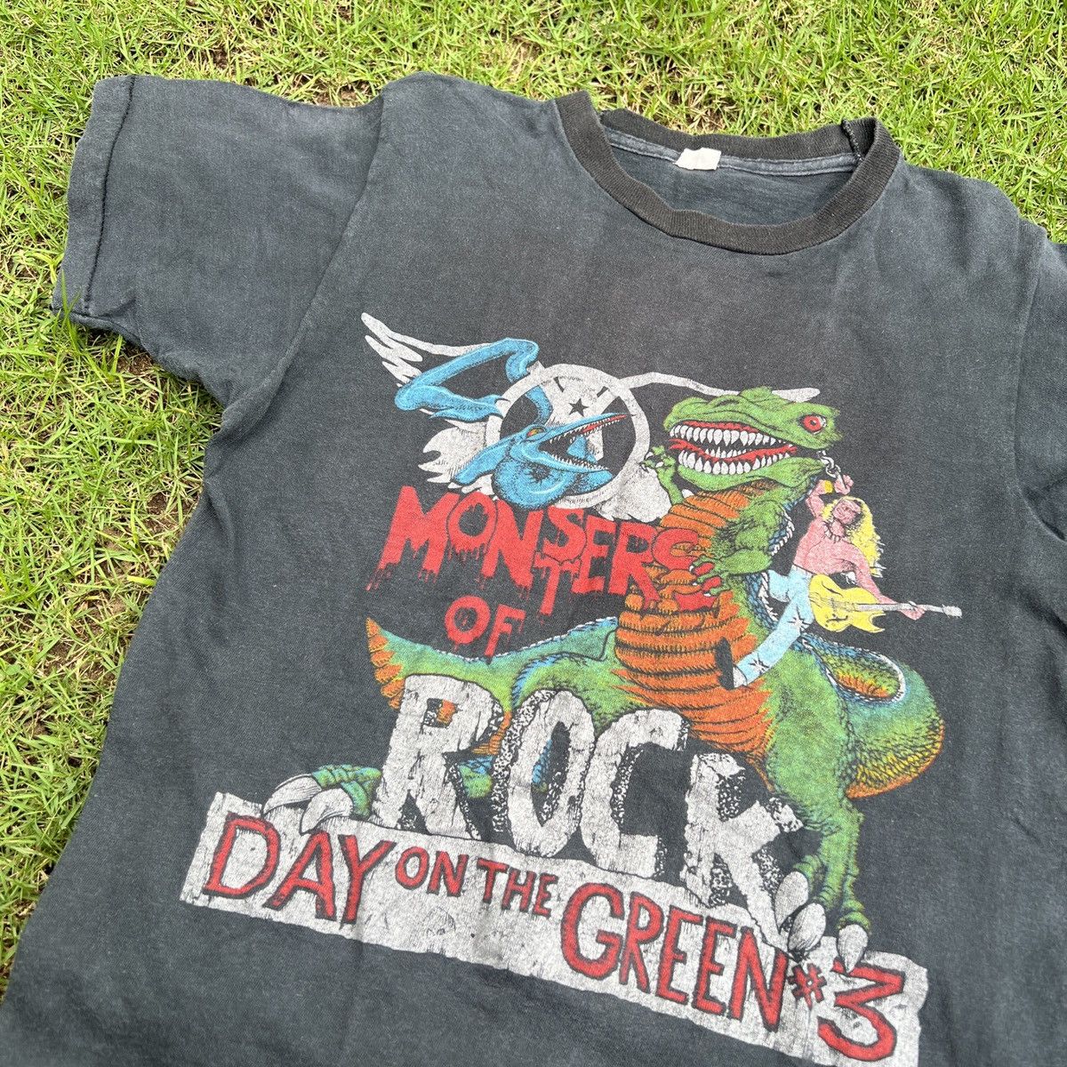 Band Tees Vtg 1979 Day On The Green 3 Monsters Of Rock Tee Shirt Acdc Hoodie, Sweatshirt | PodTeesHub.com