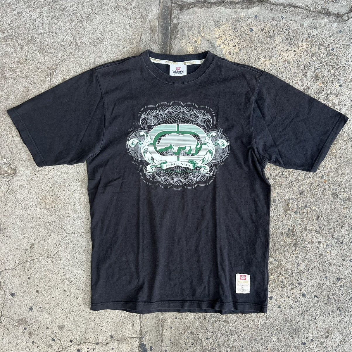 Ecko Vintage 90s Rap Hip Hop T Shirt Vintage Navy Hoodie, Sweatshirt | PodTeesHub.com