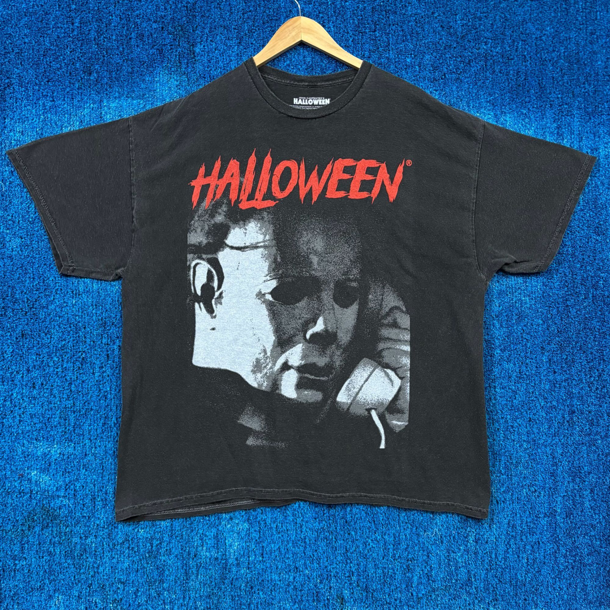 Other Halloween Michael Myers Callin Oversized Horror Movie Tee Xl Hoodie, Sweatshirt | PodTeesHub.com