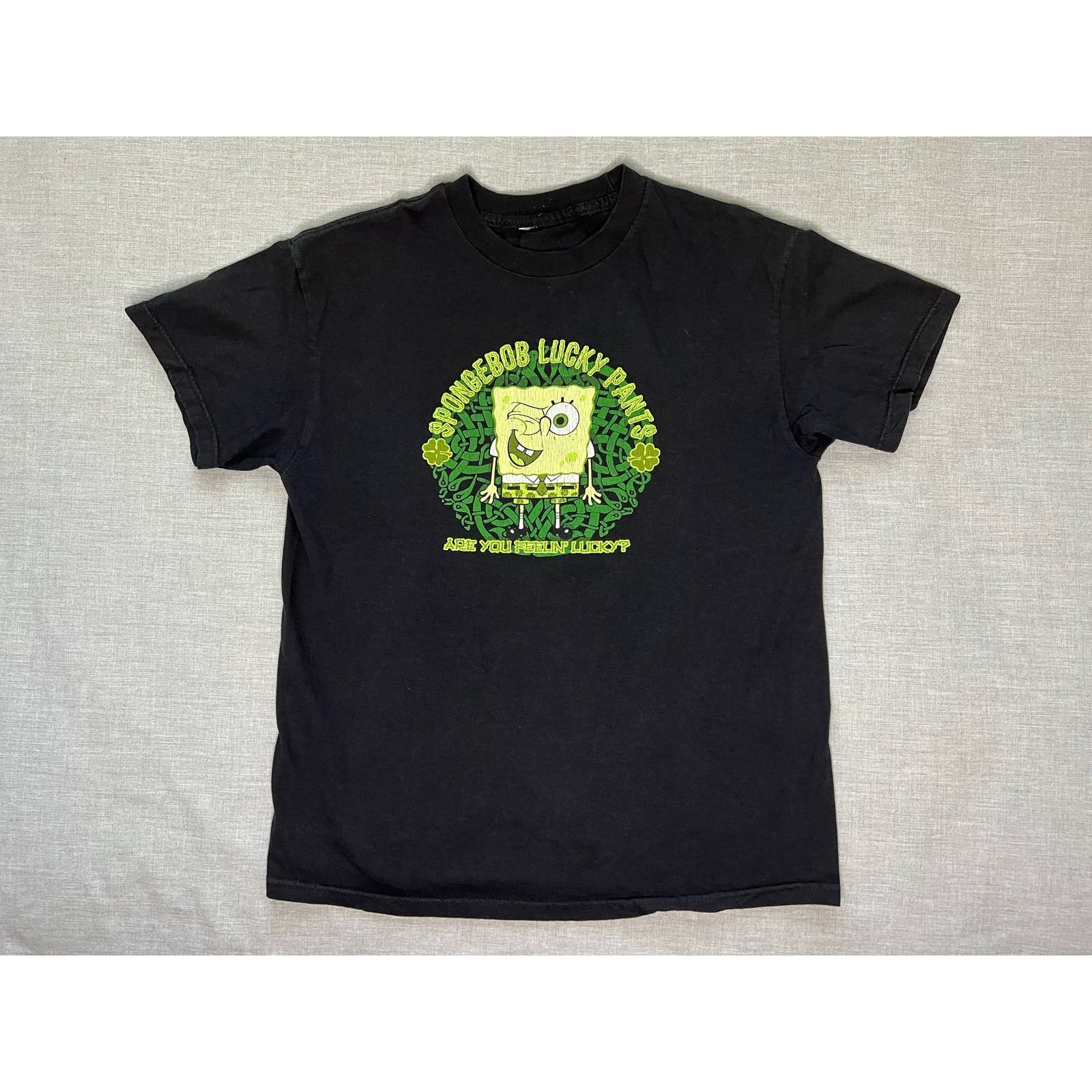 Vintage Y2k Spongebob Lucky Pants Cartoon Medium T-Shirts, Hoodie, Sweatshirt