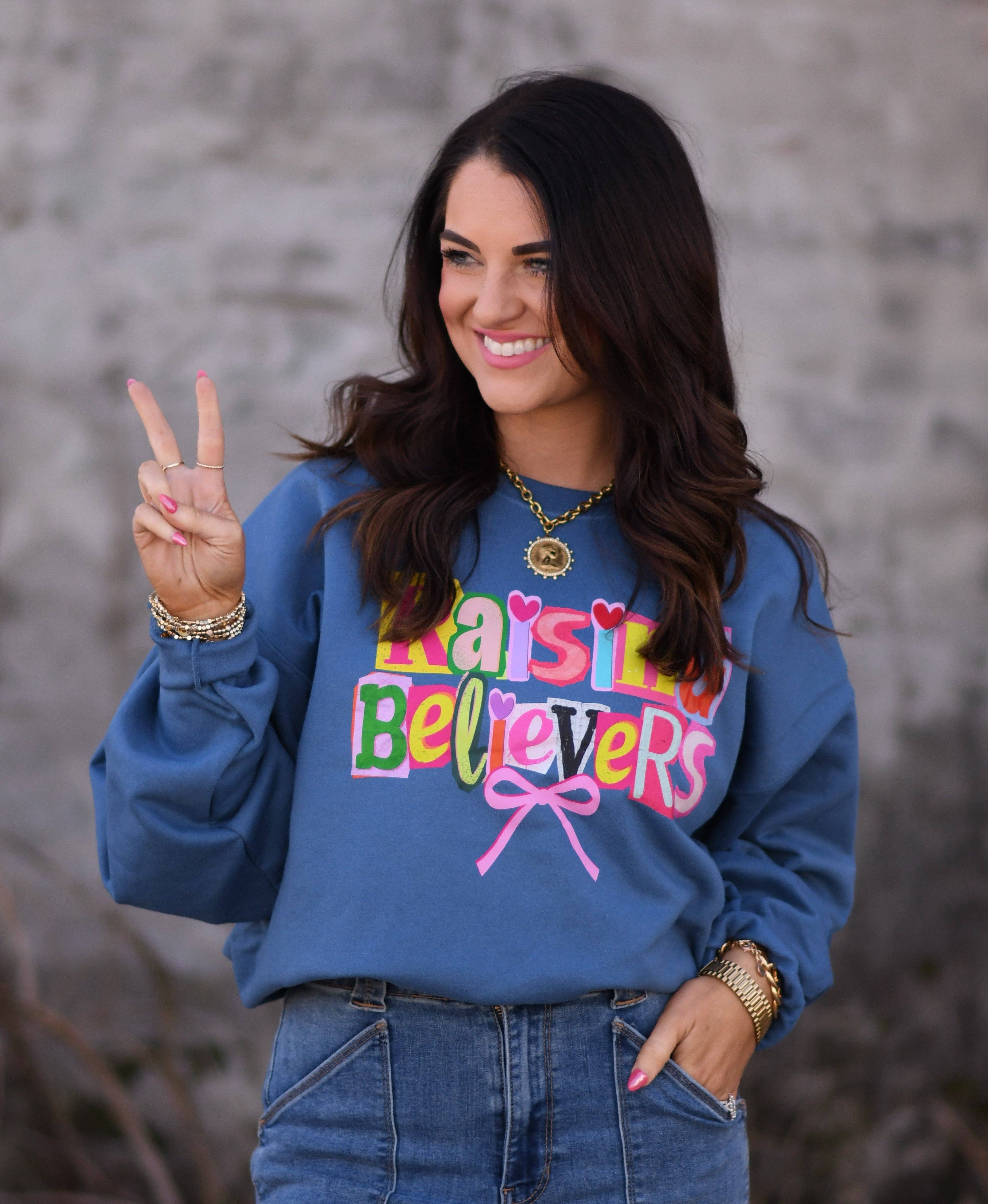 Raising Believers Sweatshirt T-Shirts, Hoodie | PodTeesHub.com