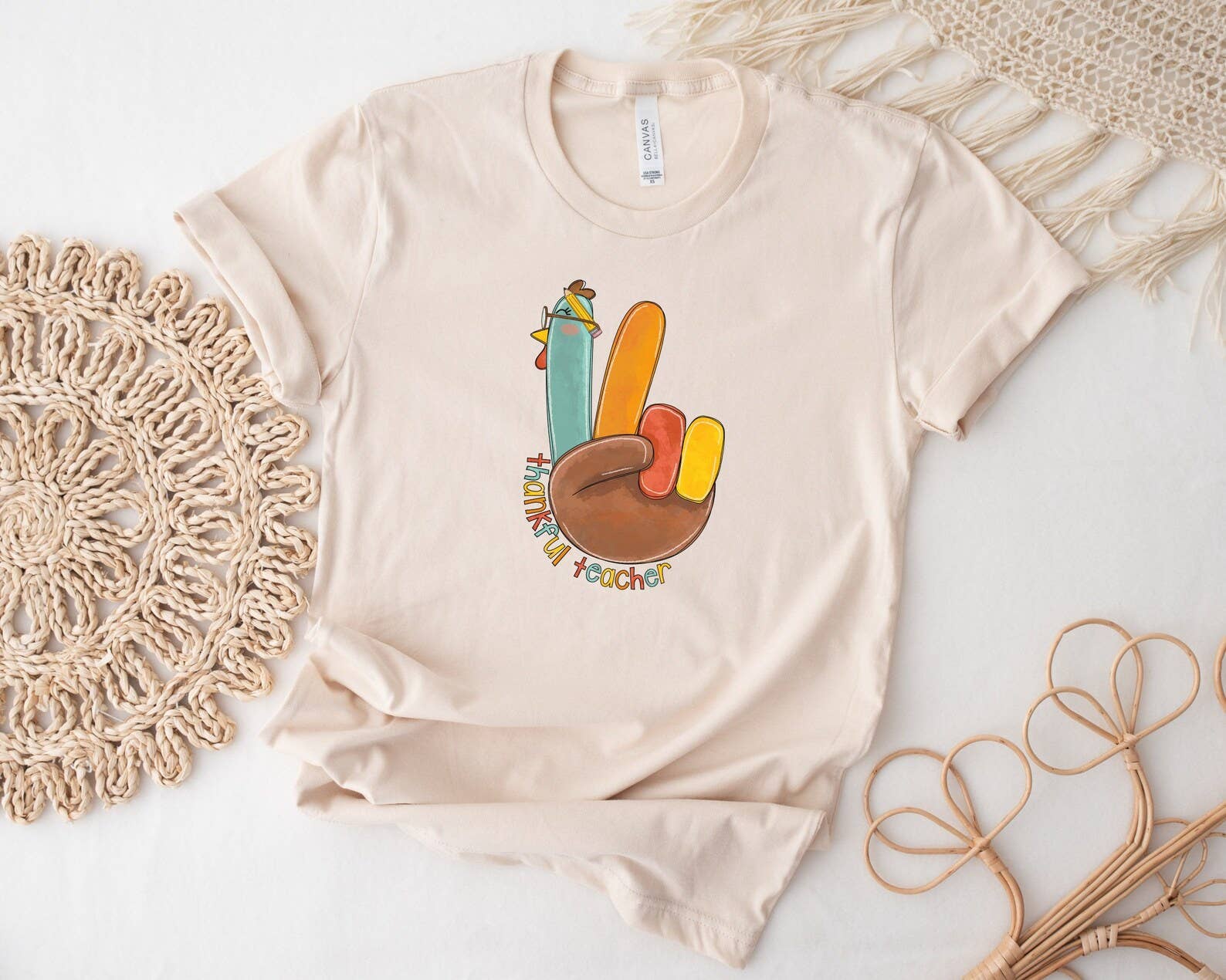 Thankful Teacher T-Shirt Hoodie, Sweatshirt | PodTeesHub.com