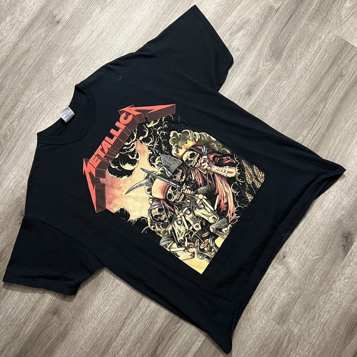 Vintage Metallica The Four Horsemen T Shirt Hoodie, Sweatshirt | PodTeesHub.com