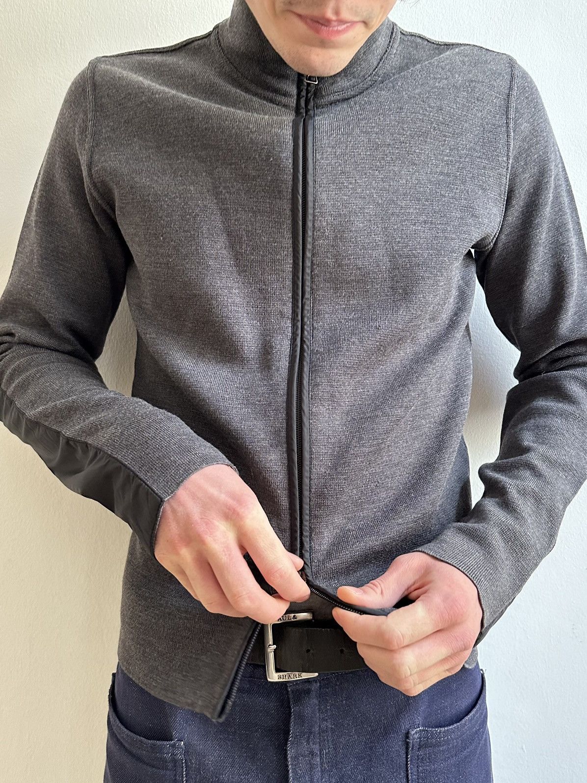 Prada Vintage Sport Collection Nylon Wool Zip Sweatshirt T-Shirts, Hoodie | PodTeesHub.com