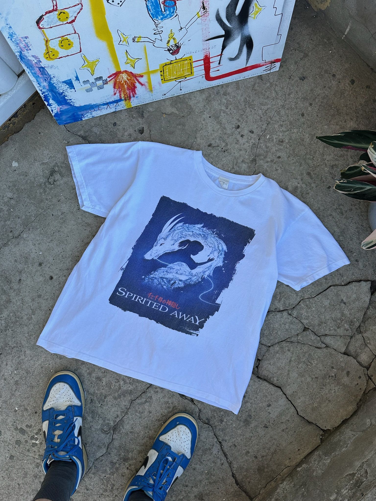 Anime Vintage Spirited Away Anime Movie Tees Hoodie, Sweatshirt | PodTeesHub.com
