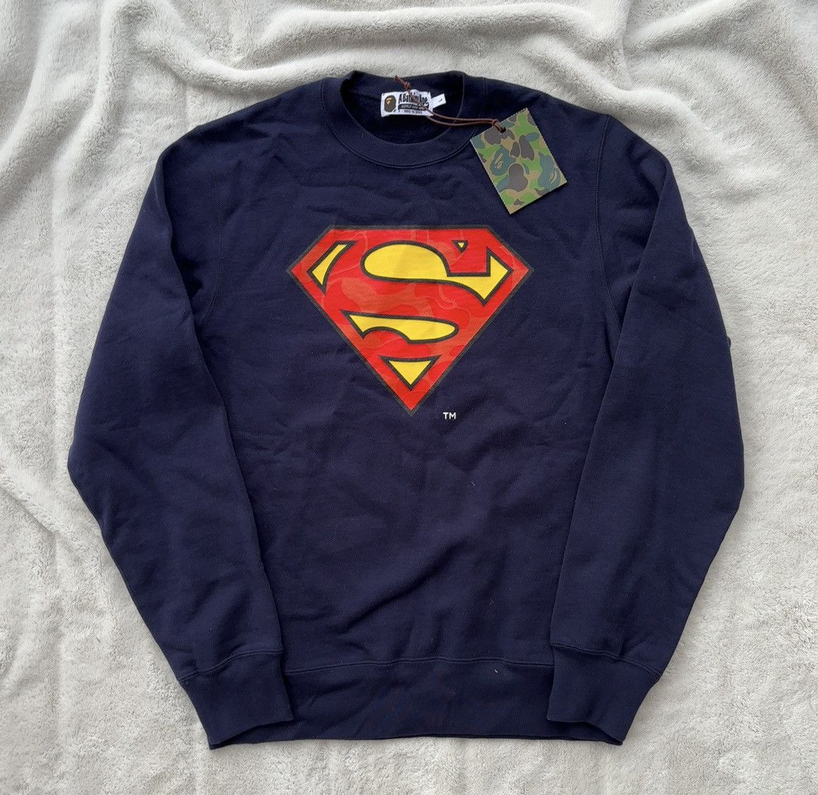 Dc Superman Navy Crewneck T-Shirts, Hoodie, Sweatshirt | PodTeesHub.com