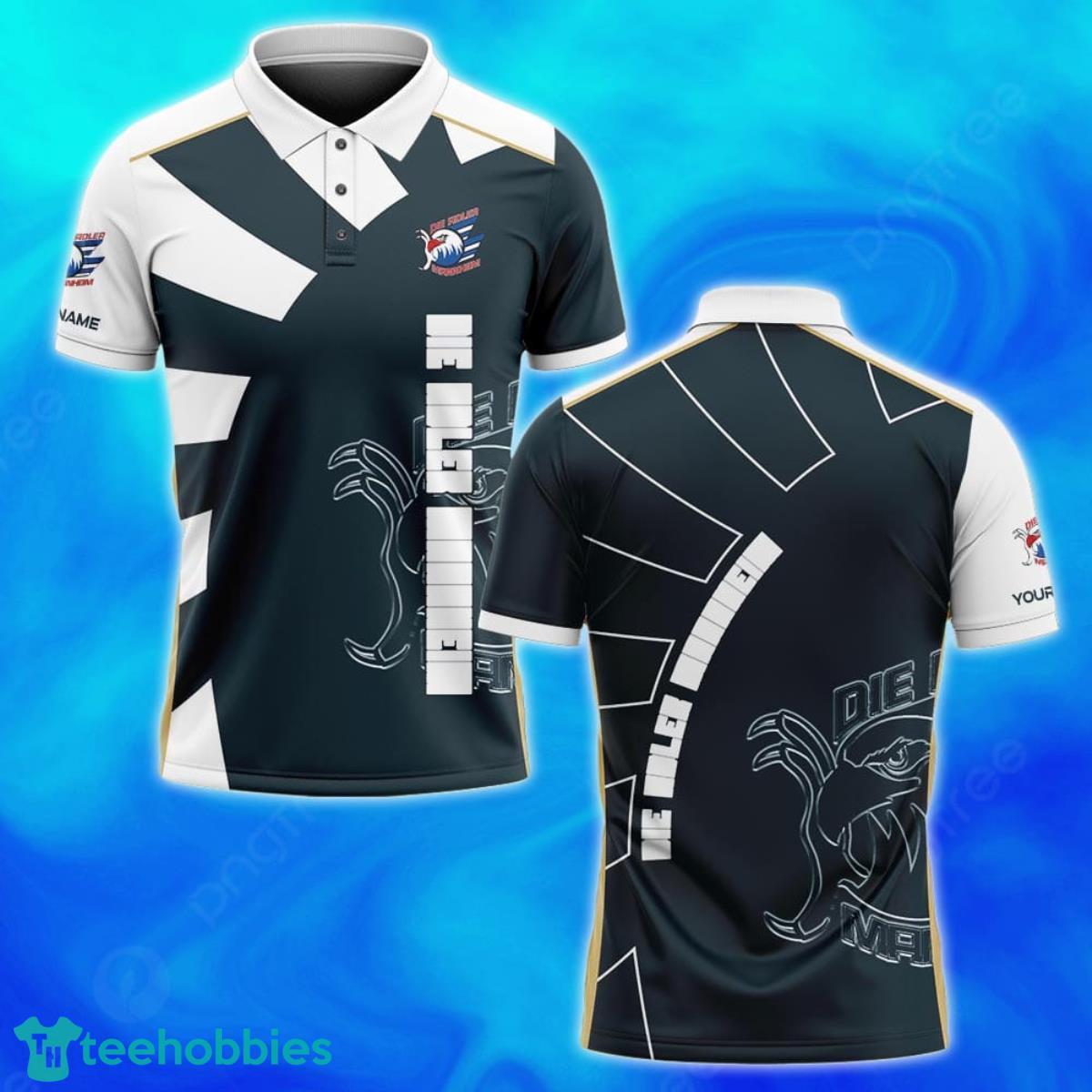 Adler Mannheim Polo Shirt Custom Name Gifts For Loved Ones