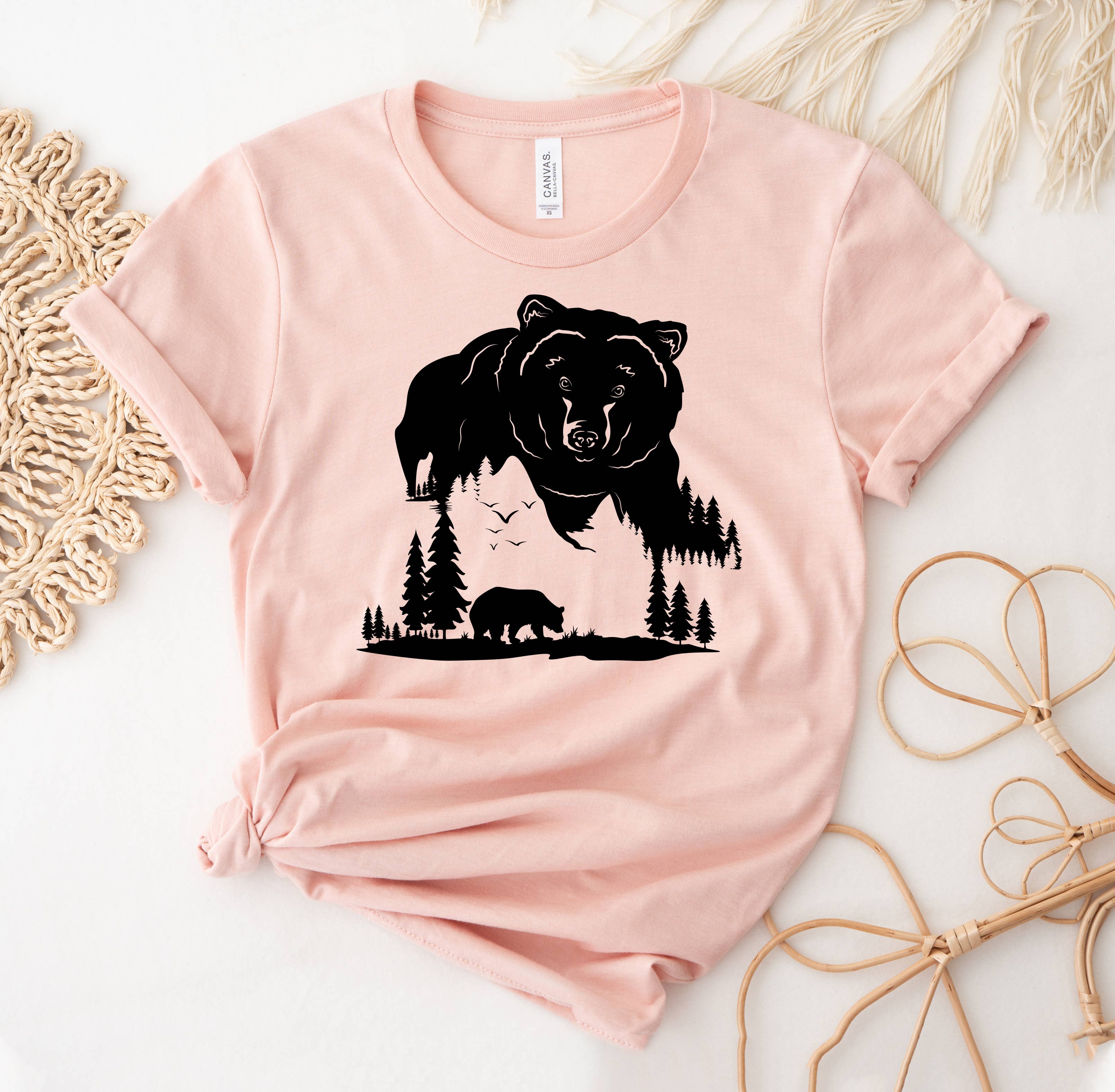 Bear Jungle T-Shirt Hoodie, Sweatshirt | PodTeesHub.com
