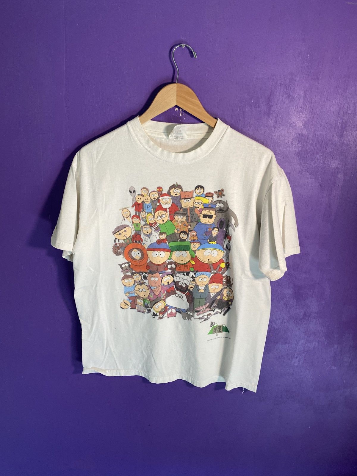 Other Vintage 1998 South Park Whole Cast T Shirt Hoodie, Sweatshirt | PodTeesHub.com