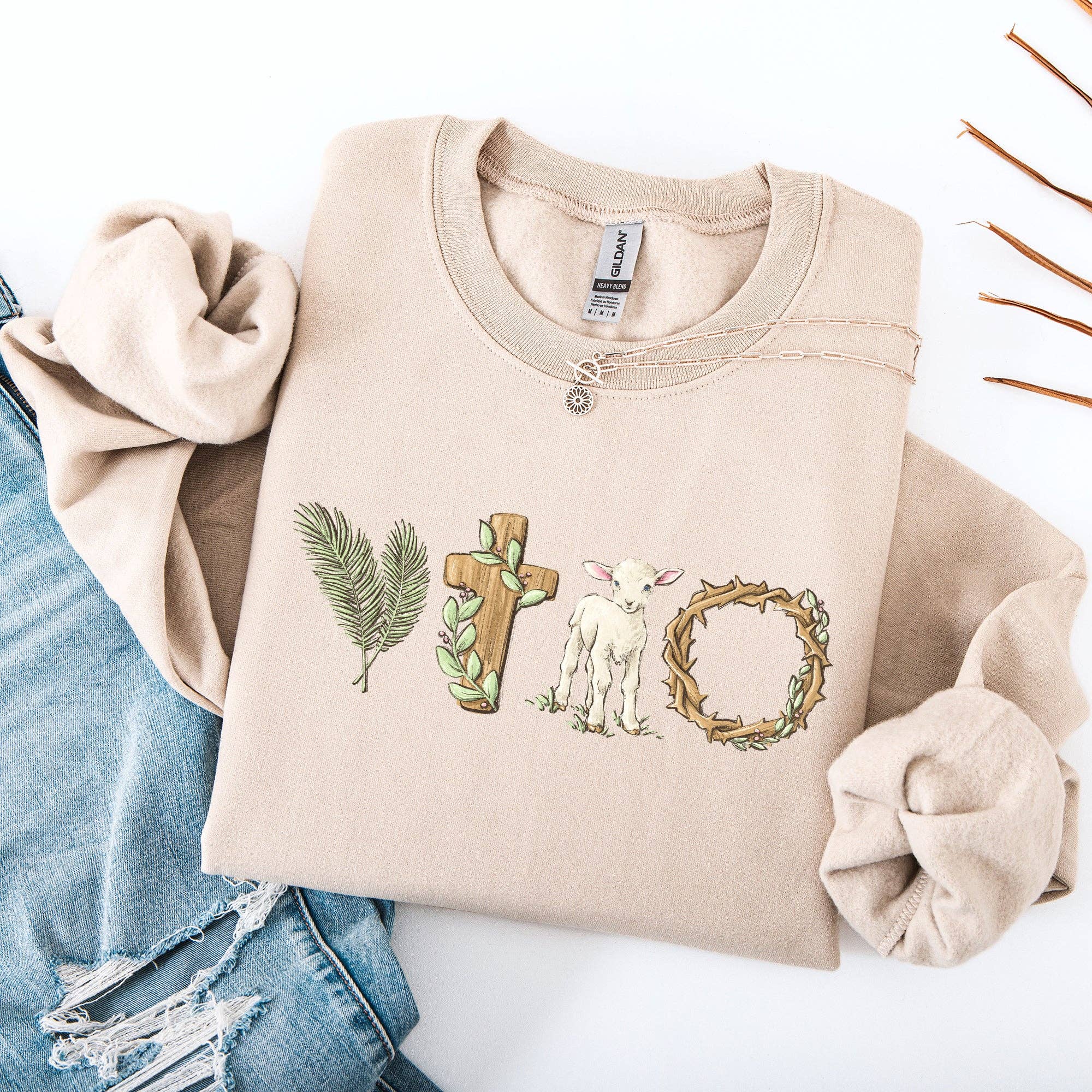 Christian Easter, Faith Gospel Bunny Jesus Rabbit Sweatshirt T-Shirts, Hoodie | PodTeesHub.com