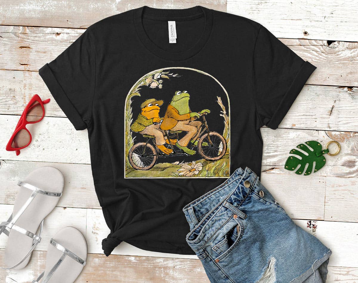 Frog & Toad - Cottagecore Meme Book T-Shirt Hoodie, Sweatshirt | PodTeesHub.com