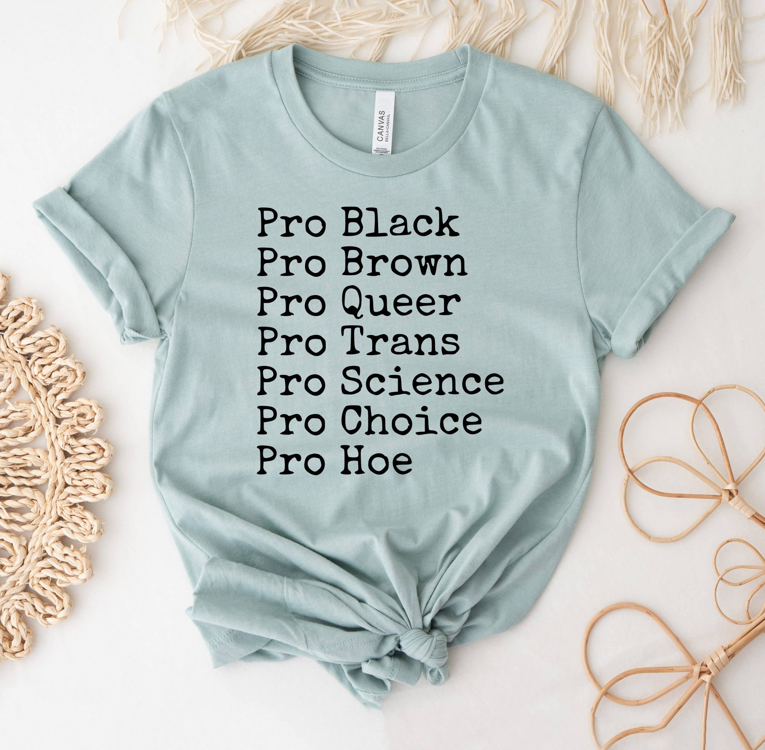 Pro Black Brown Queer Trans Science T-Shirt Hoodie, Sweatshirt | PodTeesHub.com