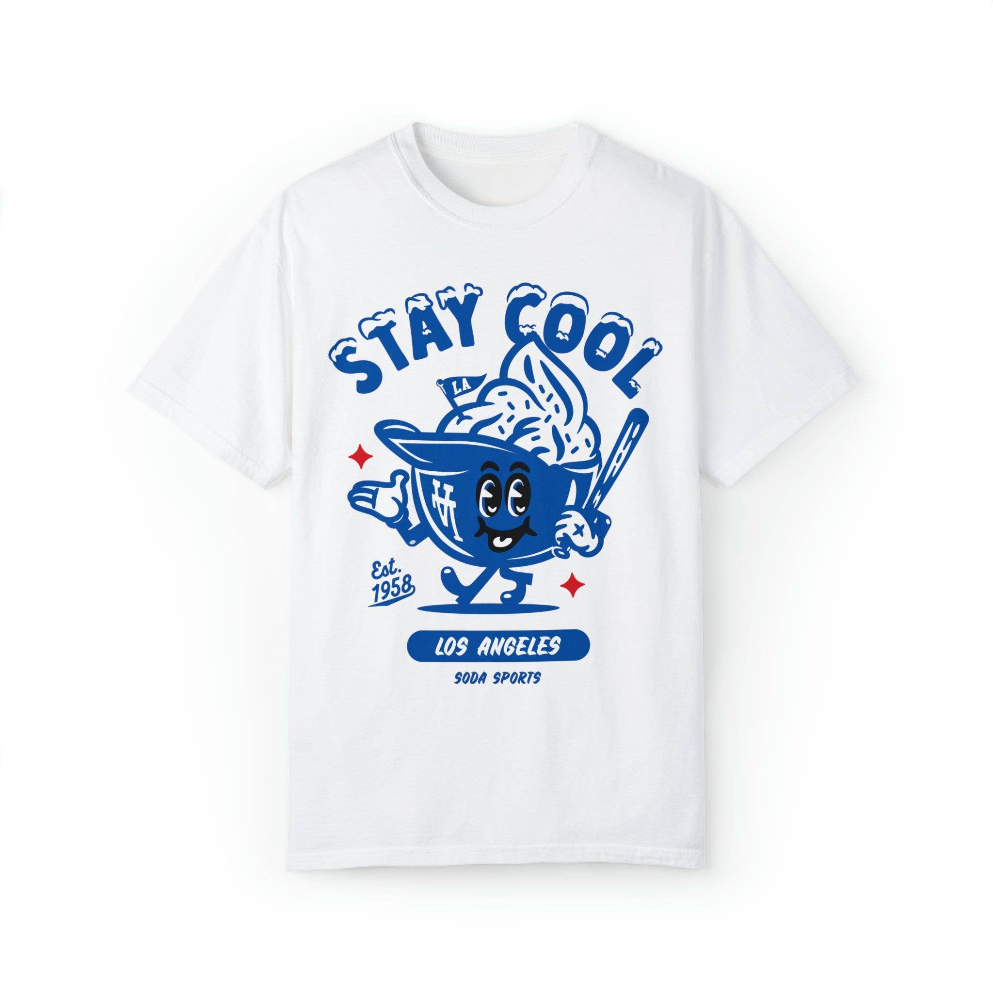 Los Angeles Dodgers Stay Cool Unisex T-Shirt Hoodie, Sweatshirt | PodTeesHub.com