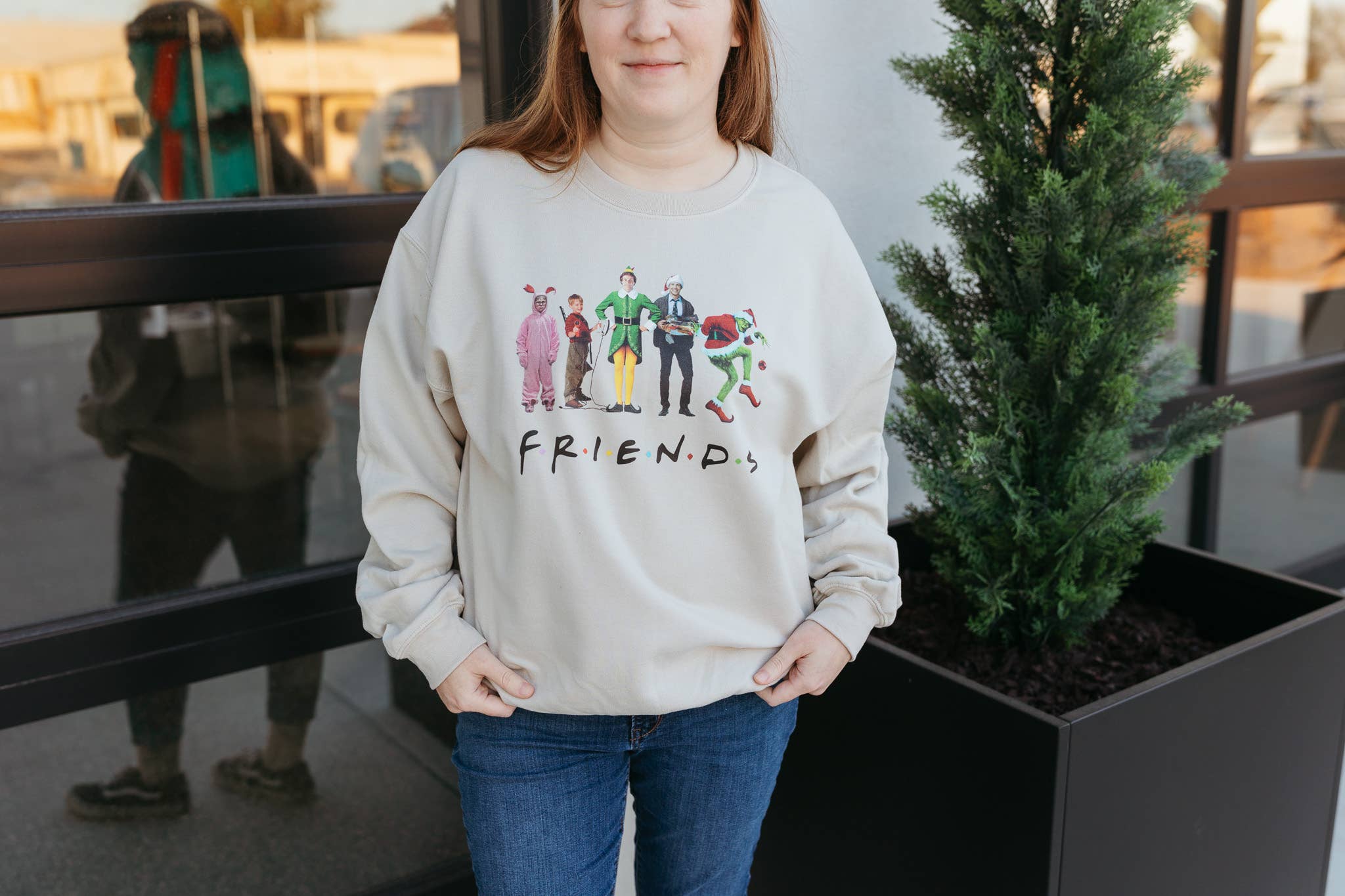 Friends Grinch Christmas Graphic Sweatshirt T-Shirts, Hoodie | PodTeesHub.com