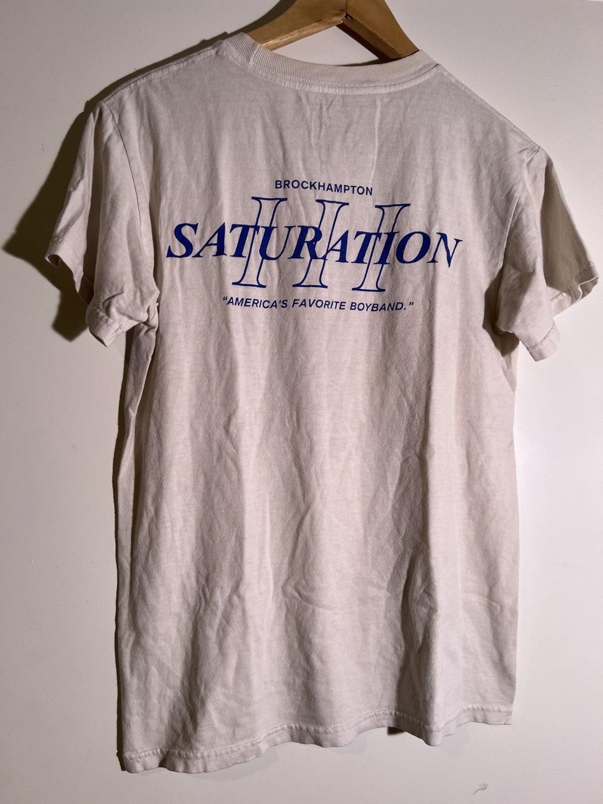 Band Tees Brockhampton Saturation Iii America Boy Band Retro Tee Shirt Hoodie, Sweatshirt | PodTeesHub.com