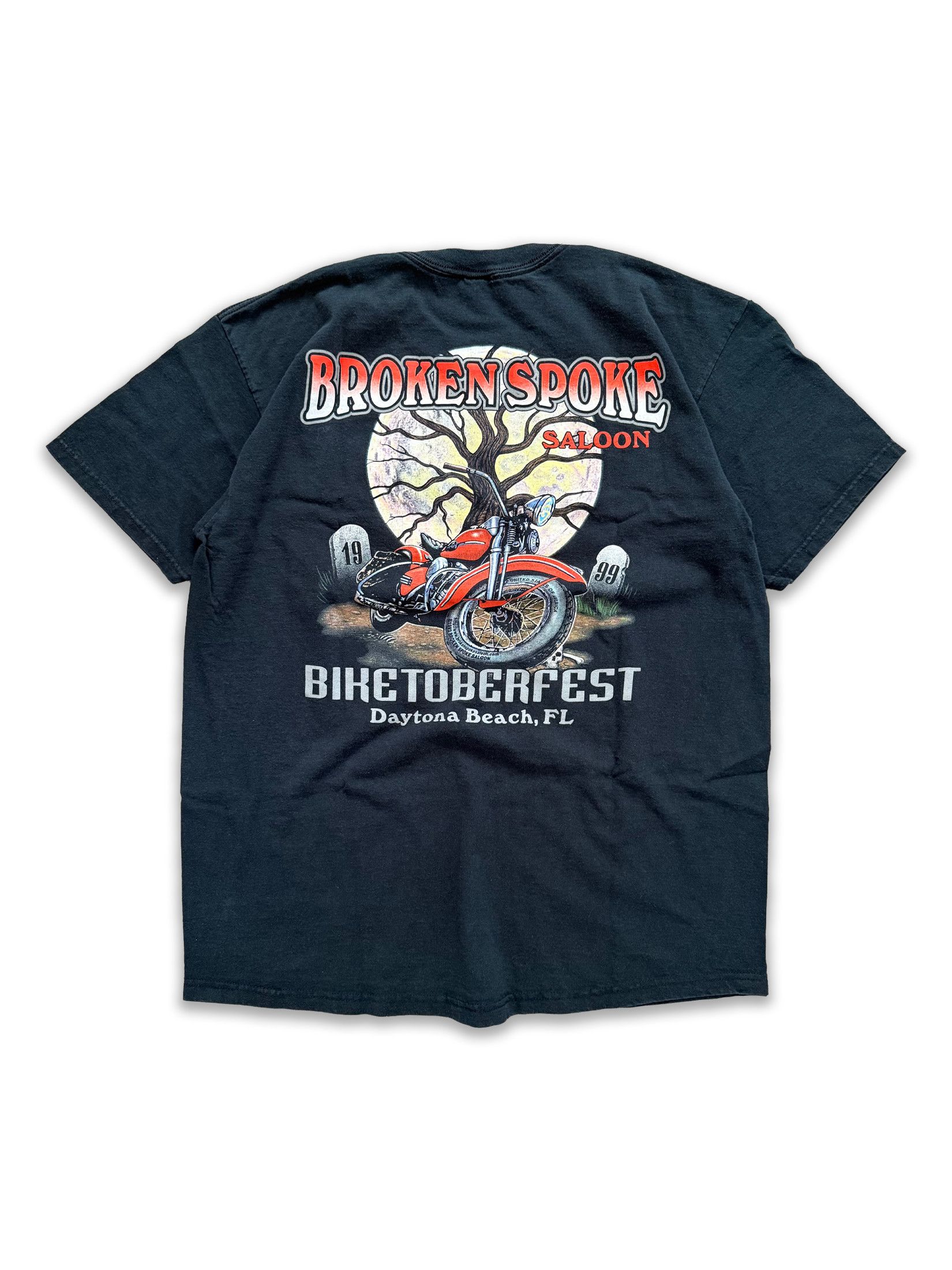 1999 Vintage Biketoberfest Halloween T-Shirts, Hoodie, Sweatshirt