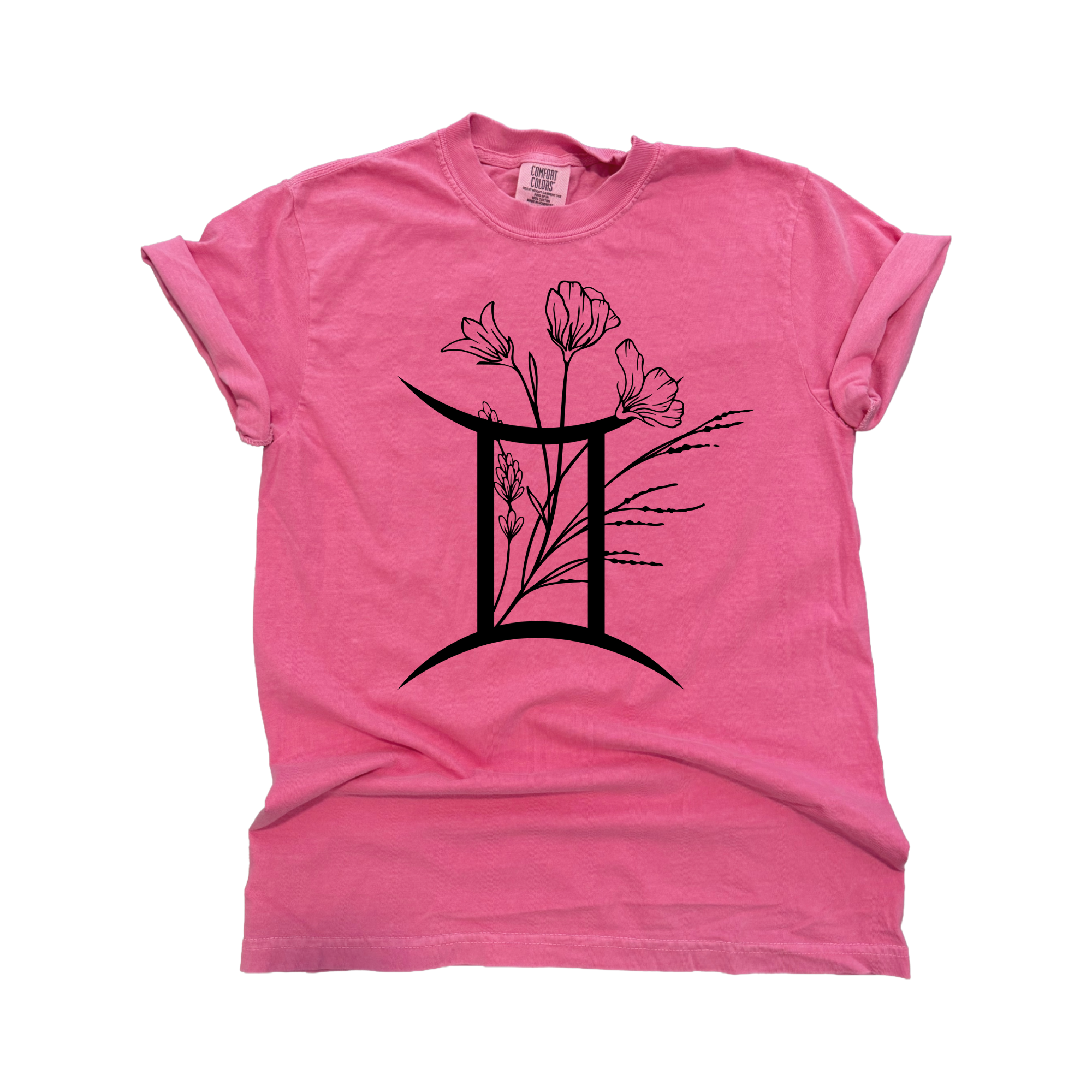 Gemini – Floral Zodiac Tee Hoodie, Sweatshirt | PodTeesHub.com