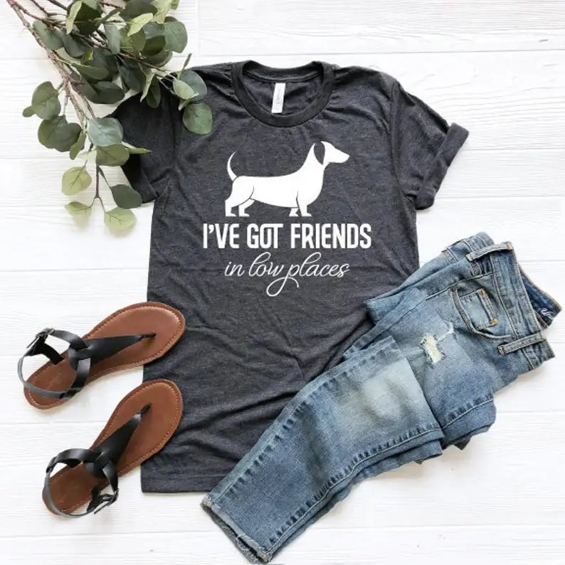 I've Got Friends in Low Places T-Shirt Hoodie, Sweatshirt | PodTeesHub.com