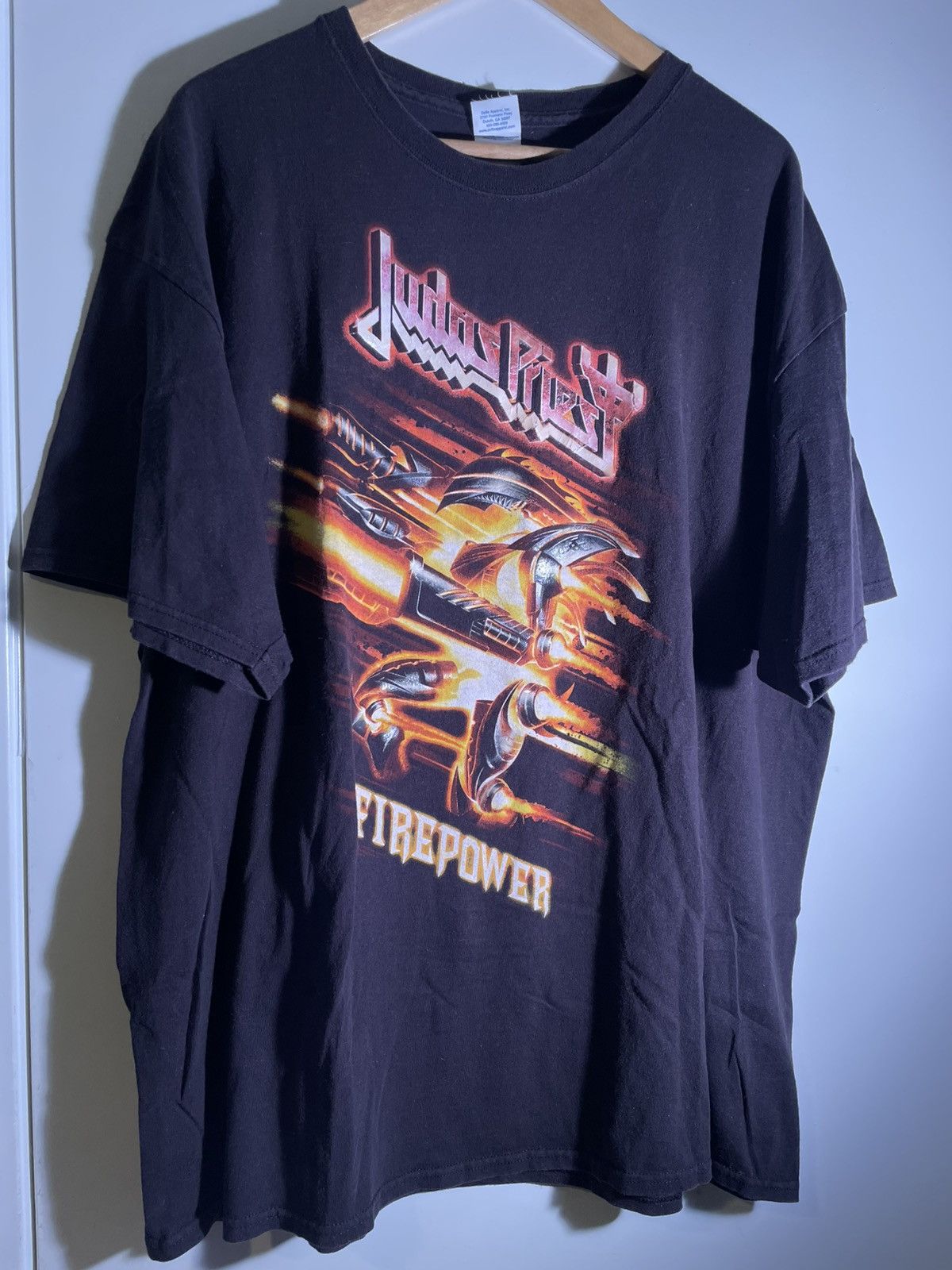 Band Y2k 2000 S Vtg Vintage Judas Priest Firepower Rock Band T-Shirts, Hoodie, Sweatshirt