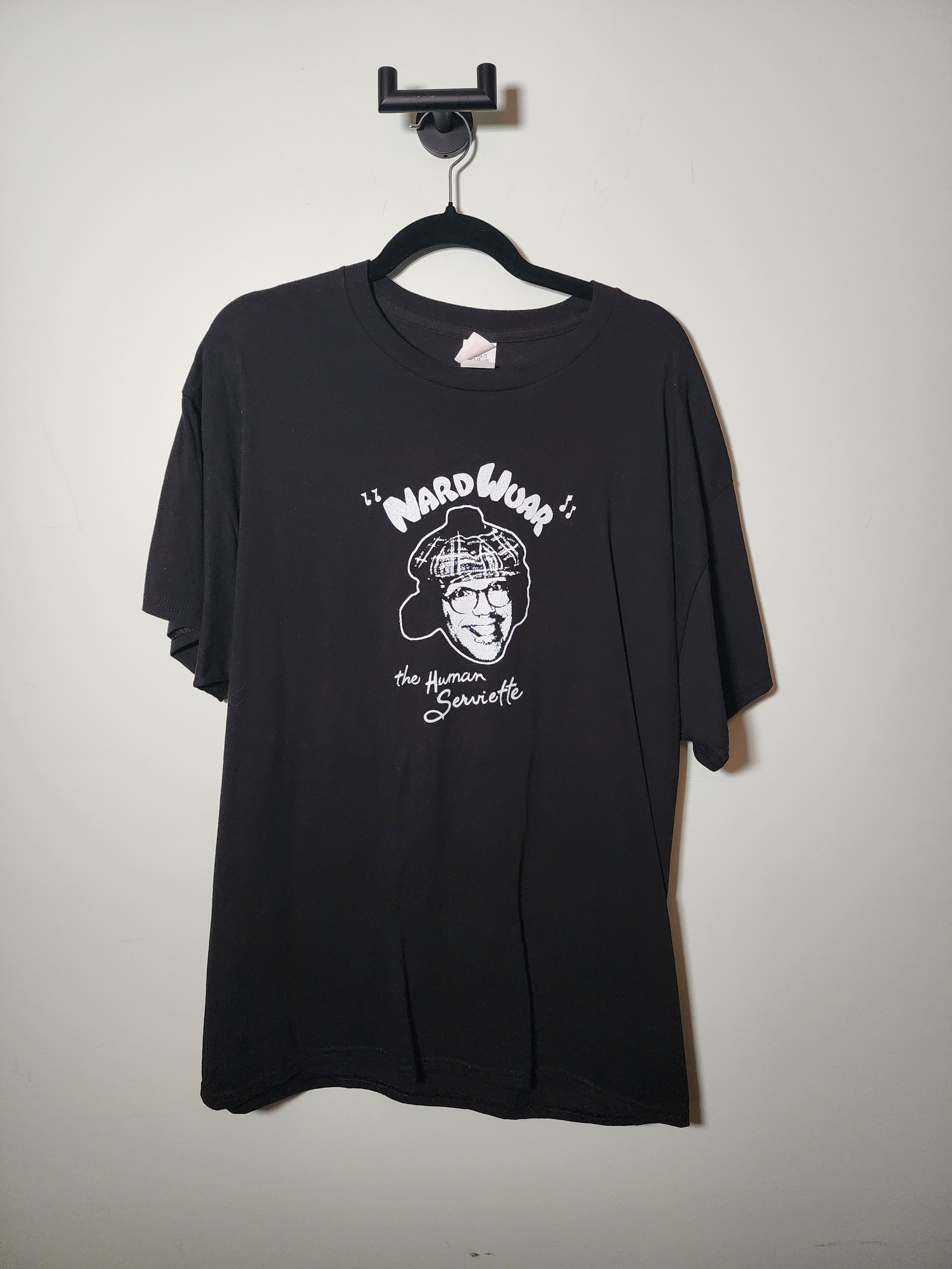 Hanes X Rap Tees Nardwuar The Human Serviette Merch Shirt Hanes Vintage Hoodie, Sweatshirt | PodTeesHub.com