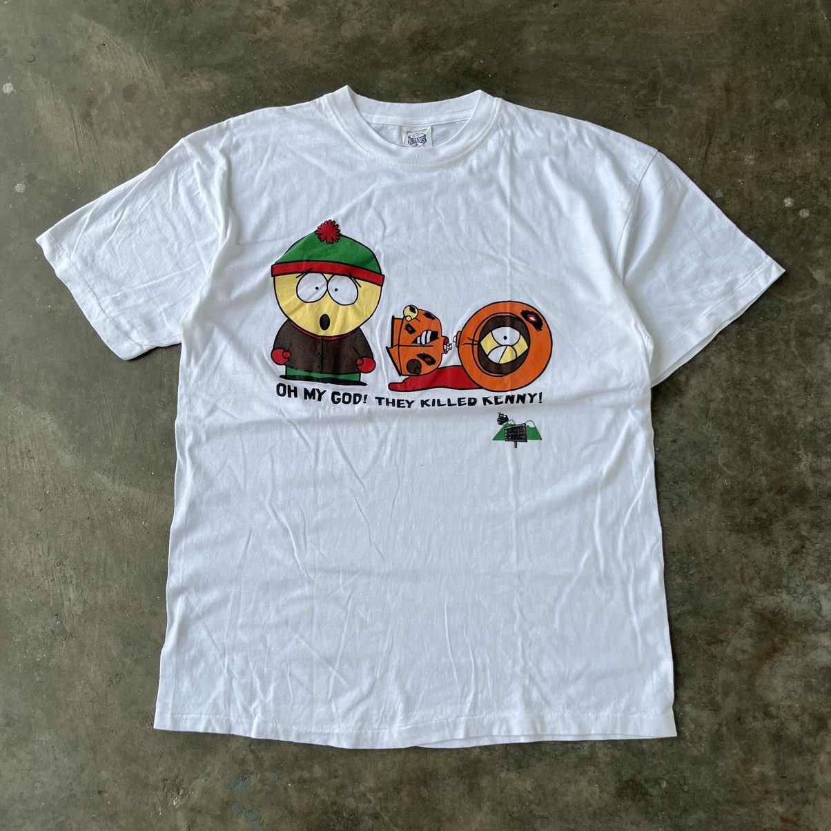Other Vintage 90s Oh My God They Killed Kenny South Park T Shirt Hoodie, Sweatshirt | PodTeesHub.com