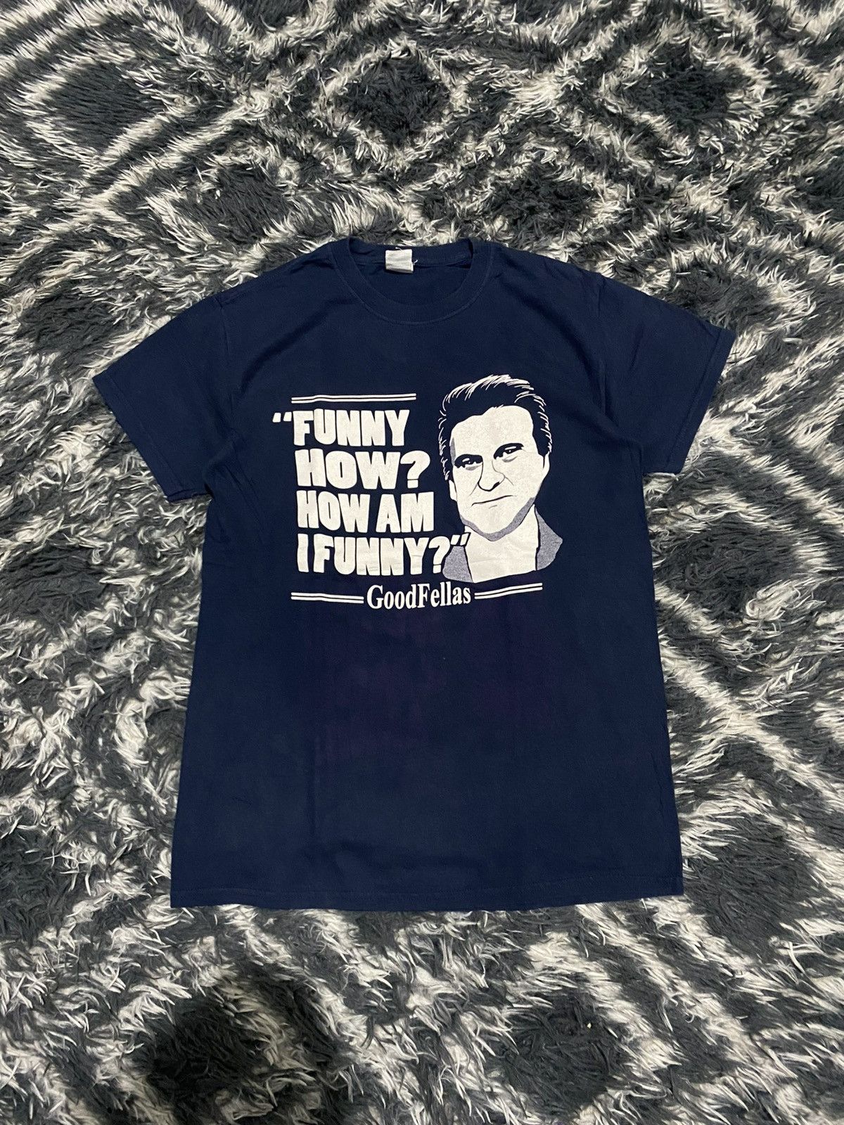 Gildan Vintage Movie Tee Goodfellas Quotes Hoodie, Sweatshirt | PodTeesHub.com