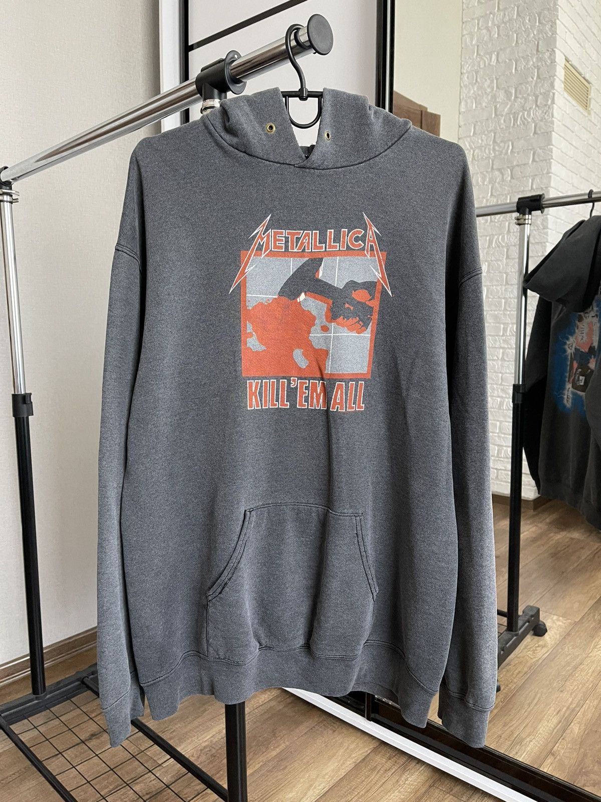 1994 Metallica Kill Em All Vintage Hoodie Pullover Band T-Shirts, Sweatshirt | PodTeesHub.com