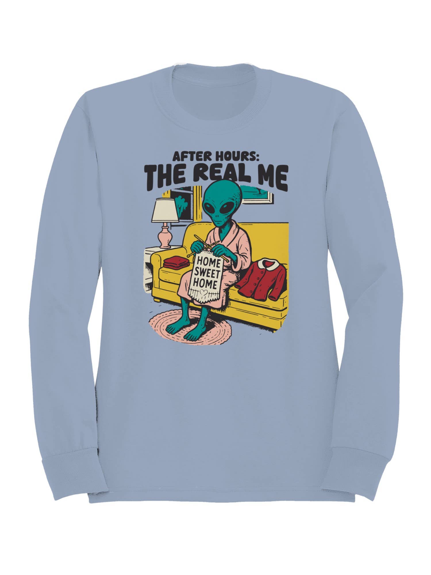 Alien After Hours: Home Sweet Home Men's Sweatshirt T-Shirts, Hoodie | PodTeesHub.com