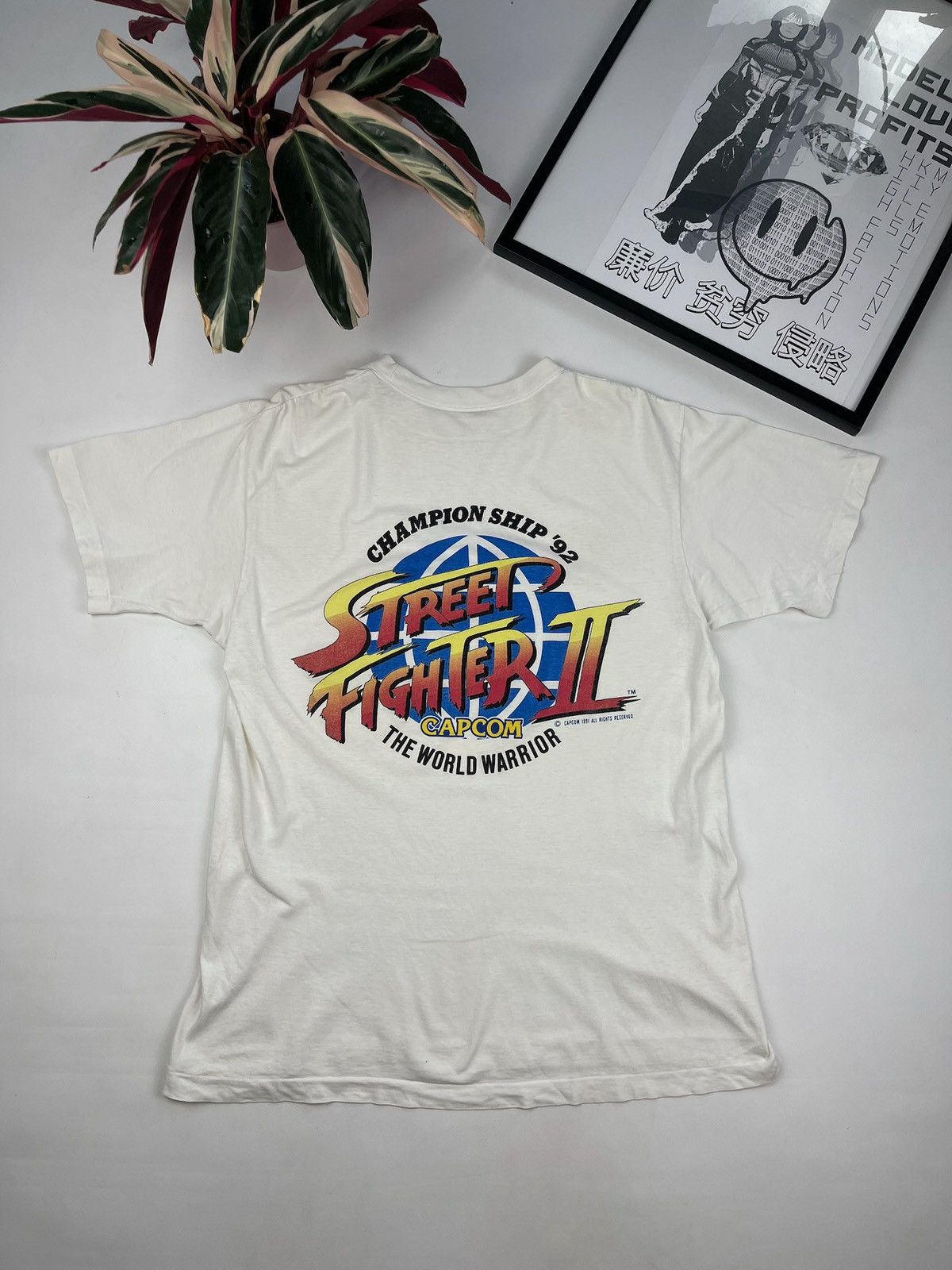 Vintage Street Fighter Namco Promo Tee Shirt Hoodie, Sweatshirt | PodTeesHub.com