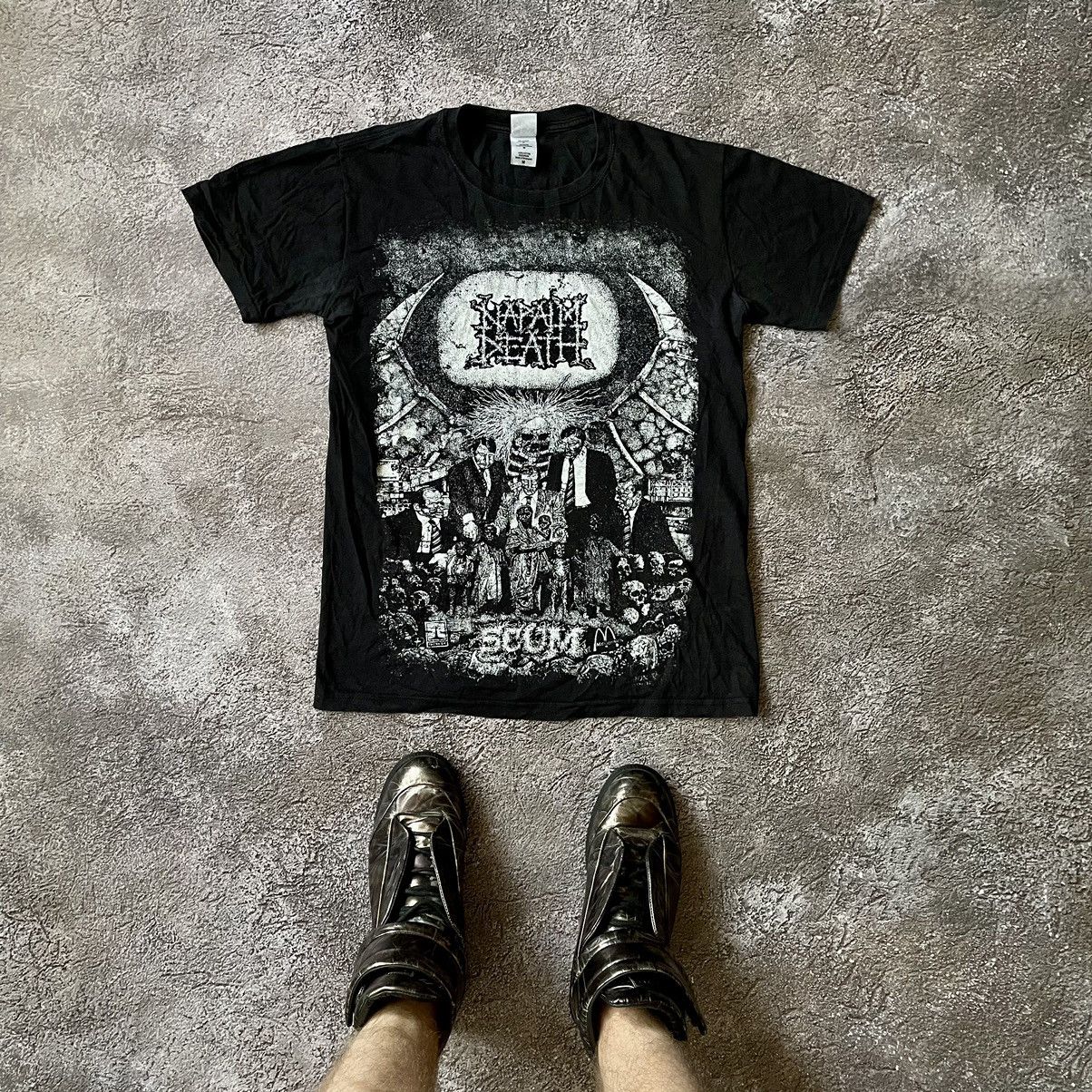 Vintage Y2k Napalm Death Scum Skulls Dead Face Horror Tee Hoodie, Sweatshirt | PodTeesHub.com
