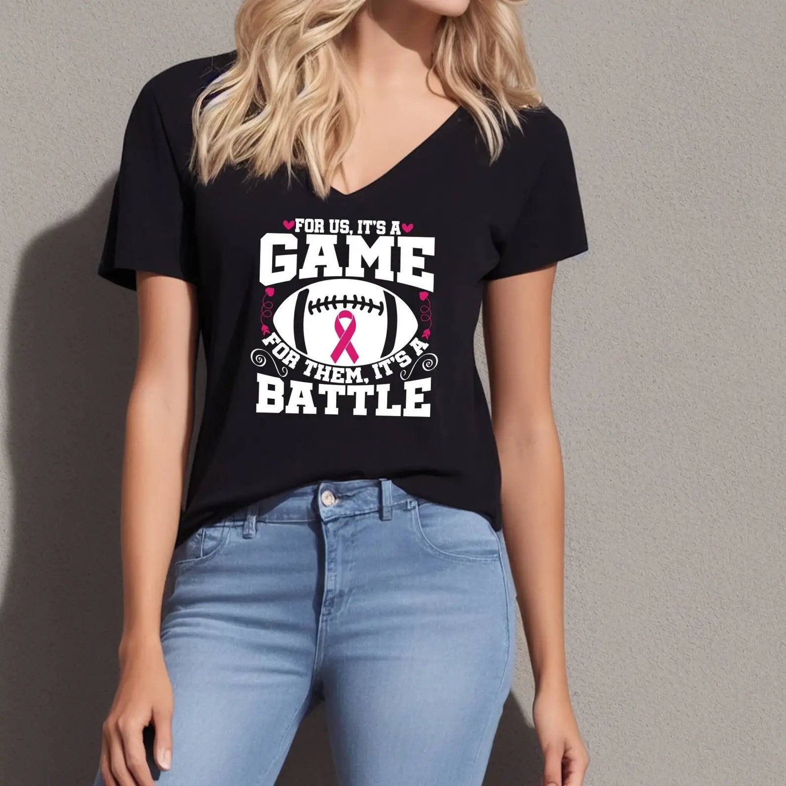 For Us It's A Game For Them Them It's A Battle Tee Hoodie, Sweatshirt | PodTeesHub.com