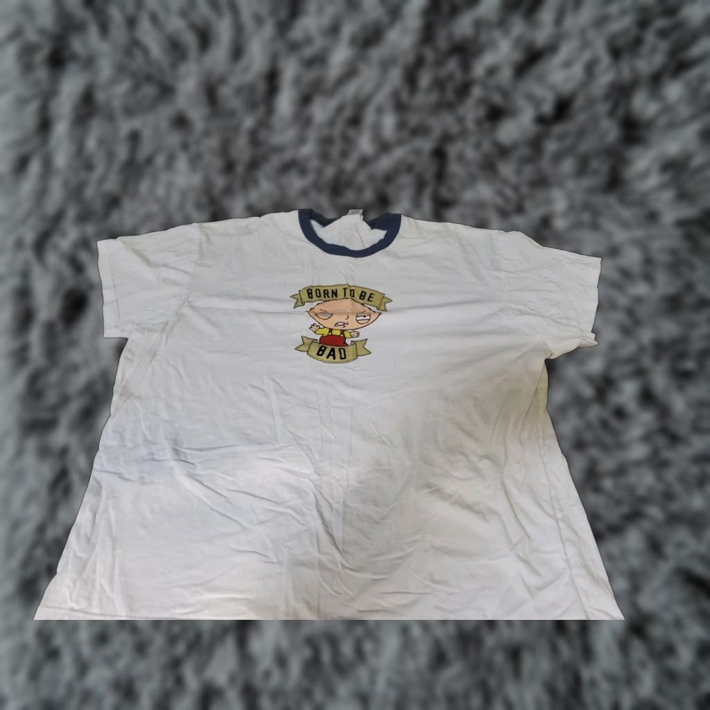 Born Vintage Family Guy Stewie Born To Be Bad Xl T Shirt Show Graphic 2008 Hoodie, Sweatshirt | PodTeesHub.com