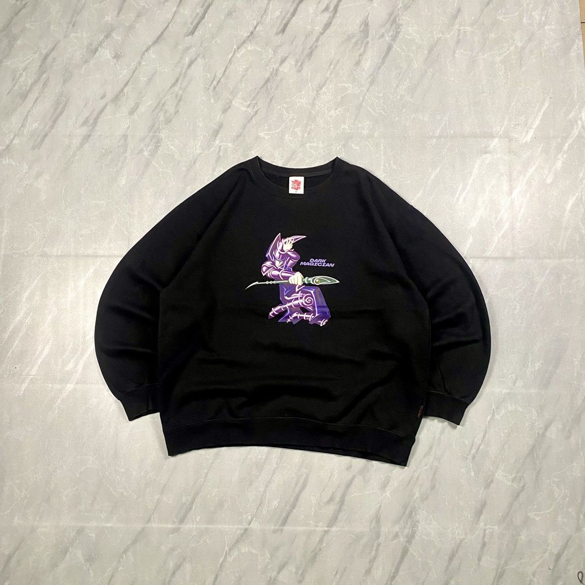 Anime Rare Konami Yu Gi Oh 25th Anniversary Dark Magician Crewneck T-Shirts, Hoodie, Sweatshirt | PodTeesHub.com