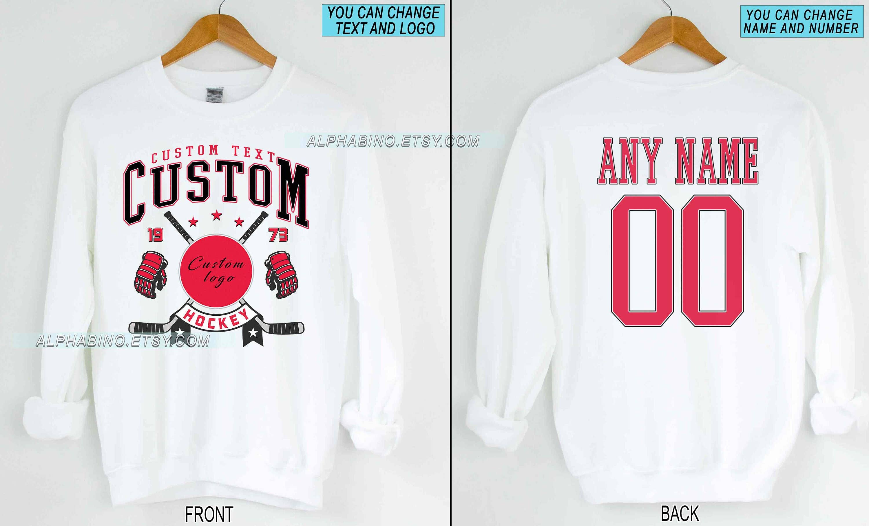 Hurricane Hockey Fan Sweatshirt - Customized Tee Hoodie | PodTeesHub.com