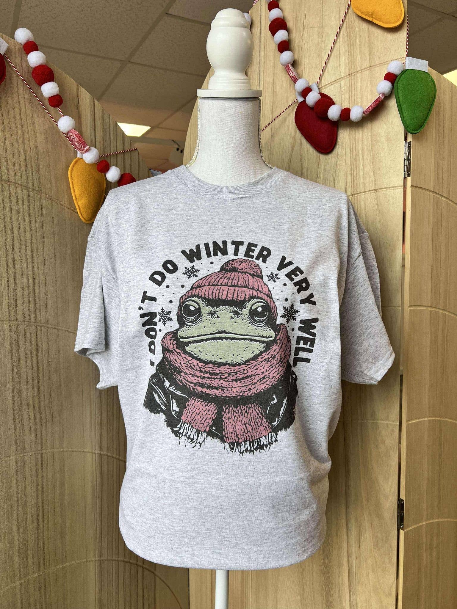 I Don't Do Winter Very Well On Ash Gray Tee Hoodie, Sweatshirt | PodTeesHub.com