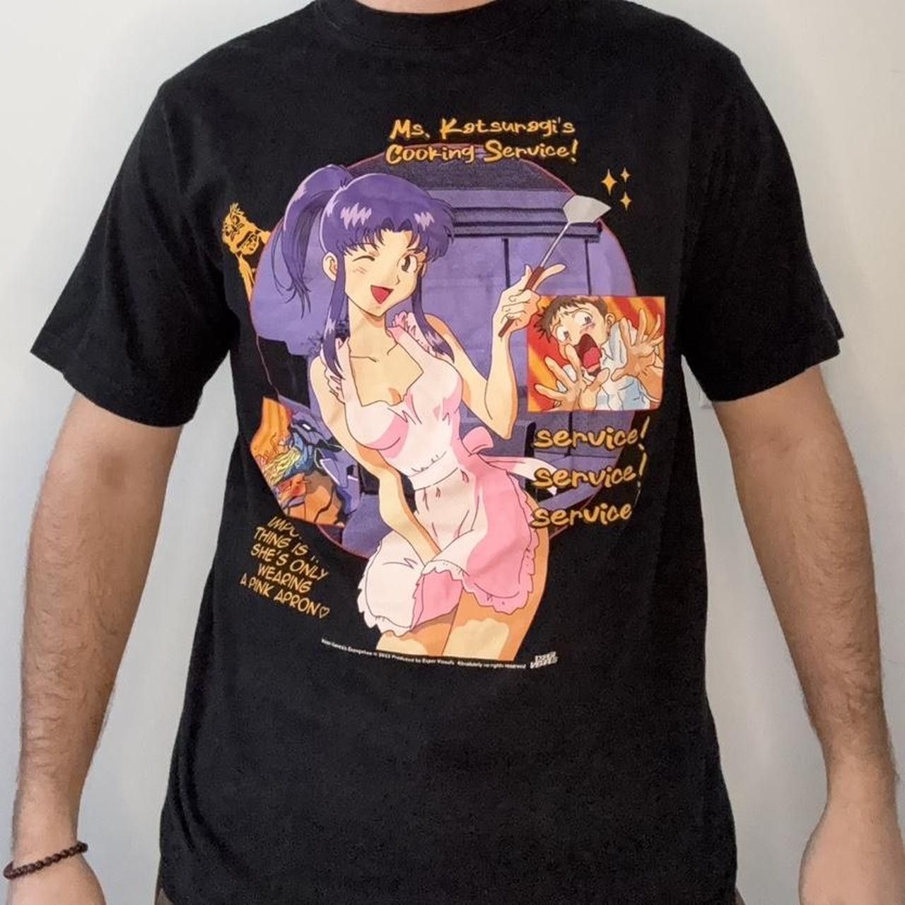 Anime Neon Genesis Evangelion Misato Anime Esper Visuals T-Shirts, Hoodie, Sweatshirt