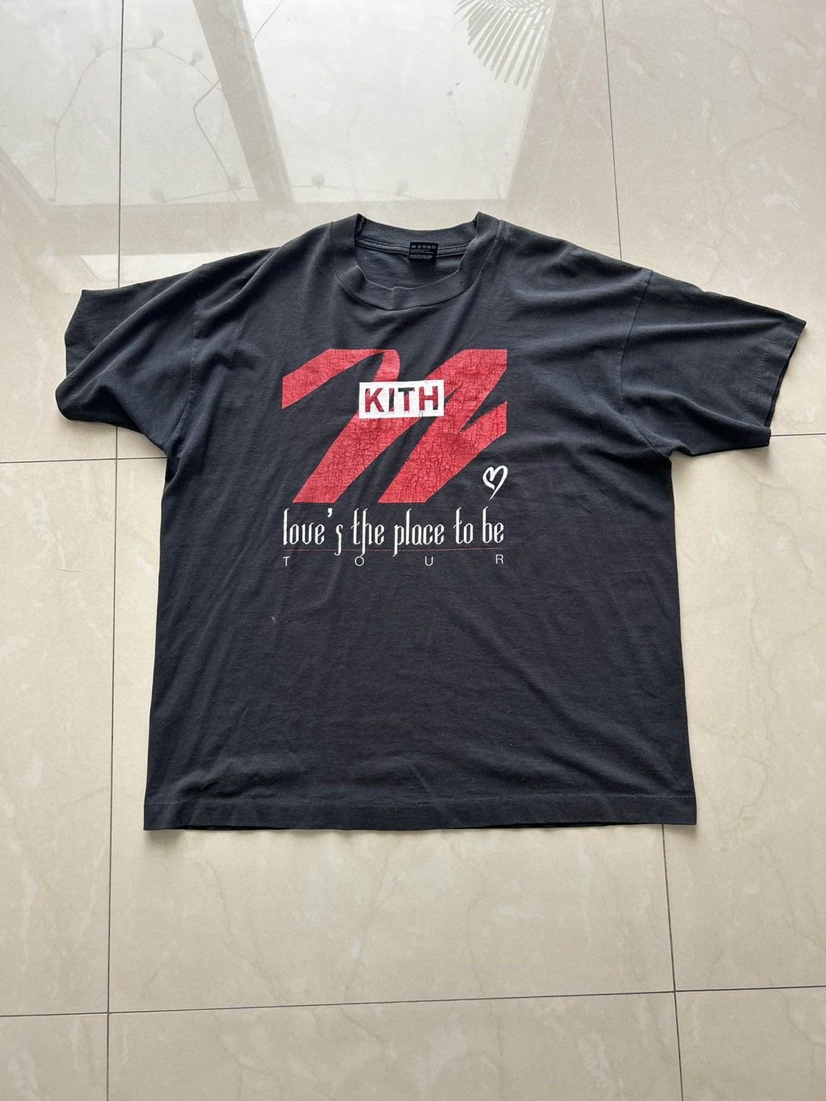 Kith Vintage Will Downing Love The Place To Be Tour Tee Hoodie, Sweatshirt | PodTeesHub.com