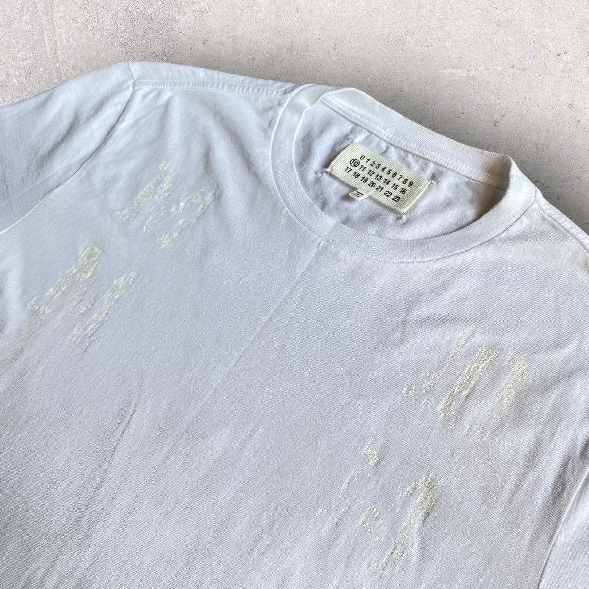 Maison Margiela Fall17 M10 M14 Crack Print T Shirt Hoodie, Sweatshirt | PodTeesHub.com
