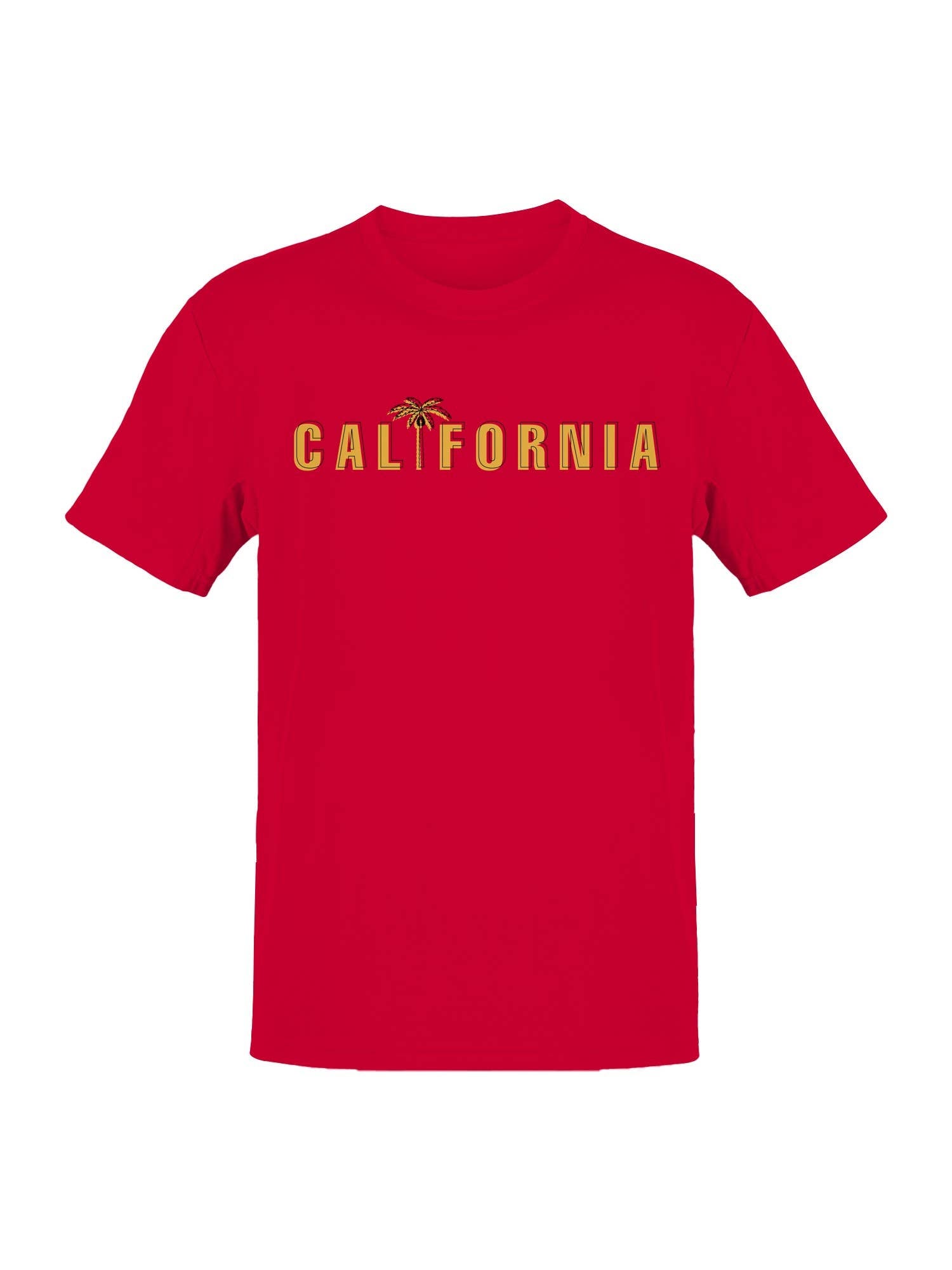 California Palm Print Men's T-Shirt Hoodie, Sweatshirt | PodTeesHub.com