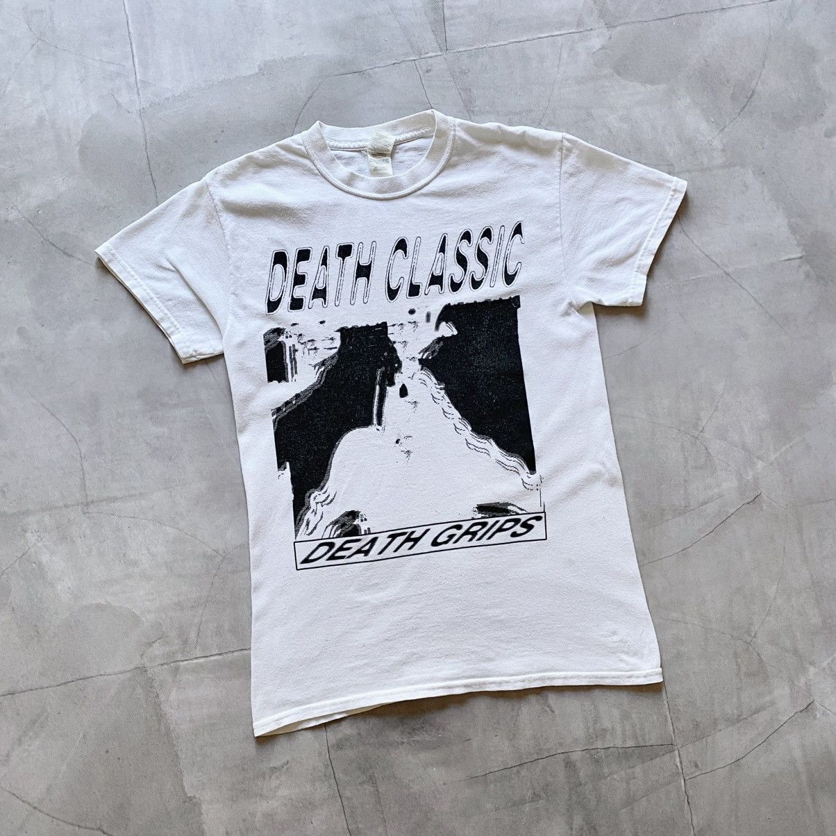 Grips Vintage Death Grips Death Classic Big Logo Band T Shirt Tee Hoodie, Sweatshirt | PodTeesHub.com