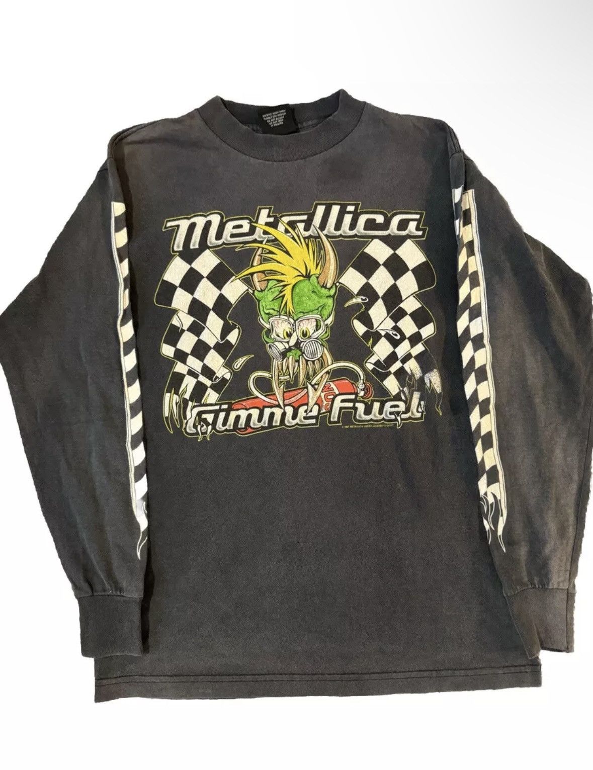 Metallica X Vintage Vintage 1997 Metallica Long Sleeve Band Sz M Gimme Fuel T-Shirts, Hoodie, Sweatshirt | PodTeesHub.com