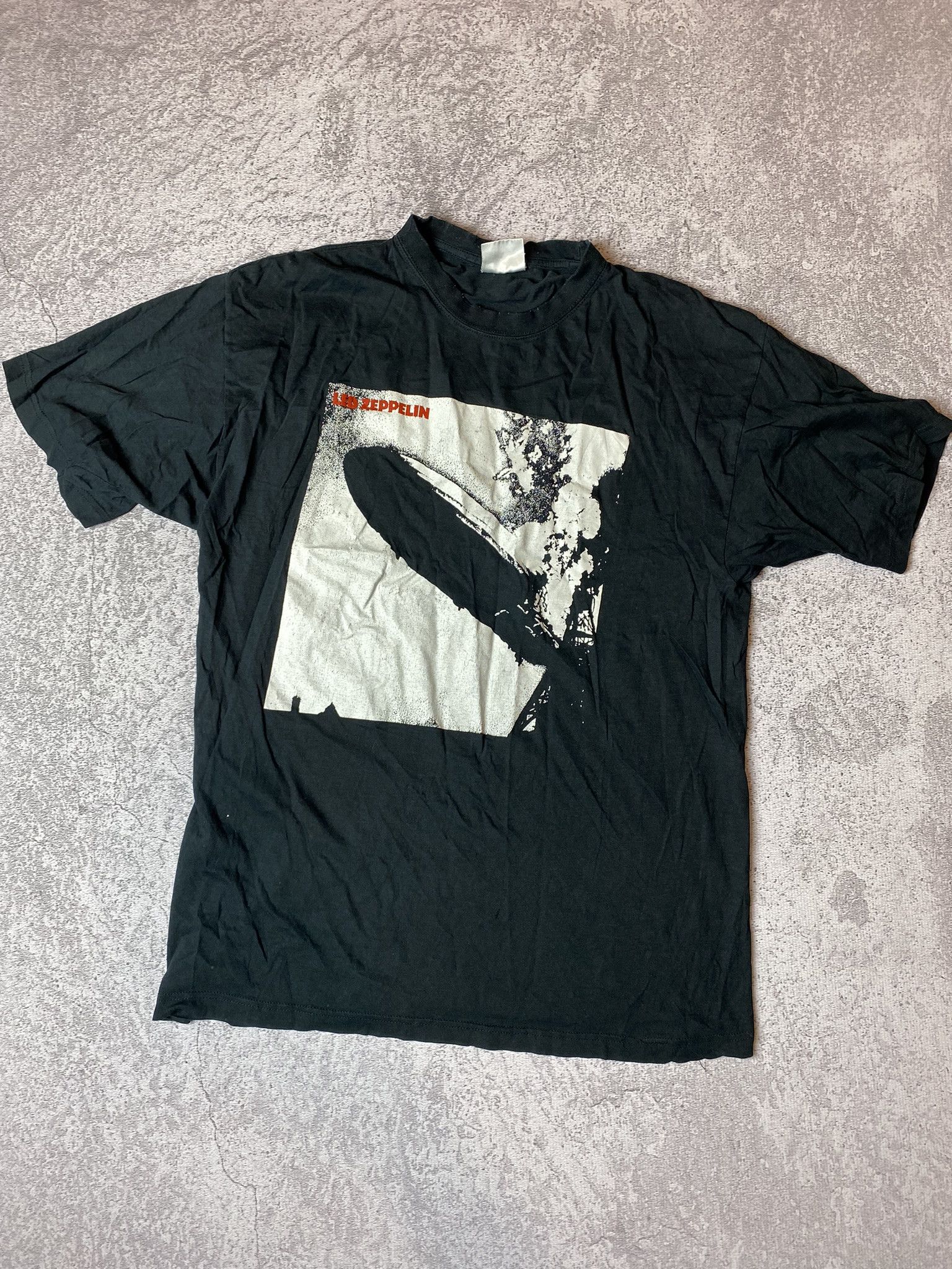 Led Zeppelin X Vintage Vintage 90s Led Zeppelin Band Tee Tshirt Euro Hoodie, Sweatshirt | PodTeesHub.com