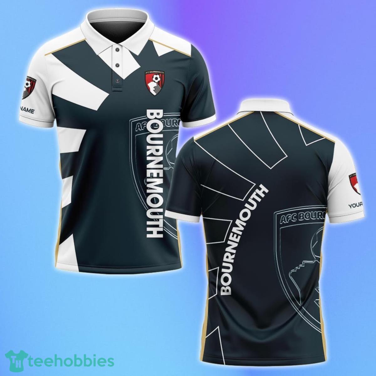 AFC Bournemouth Polo Shirt Custom Name Gifts For Loved Ones