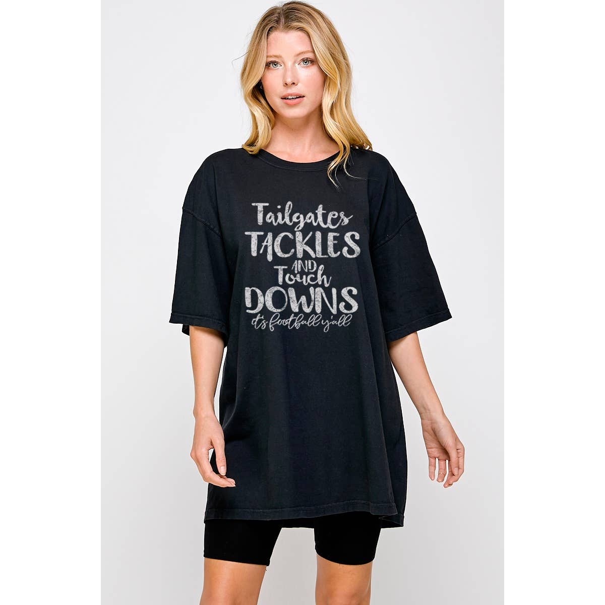 Game Day Season Vintage Graphic Oversized Tee Hoodie, Sweatshirt | PodTeesHub.com