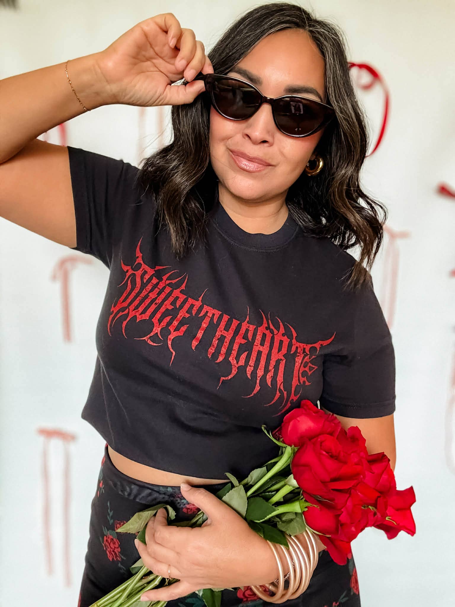 Sweetheart Metal Tee, Valentine's Day Tee, Graphic Tee Hoodie, Sweatshirt | PodTeesHub.com
