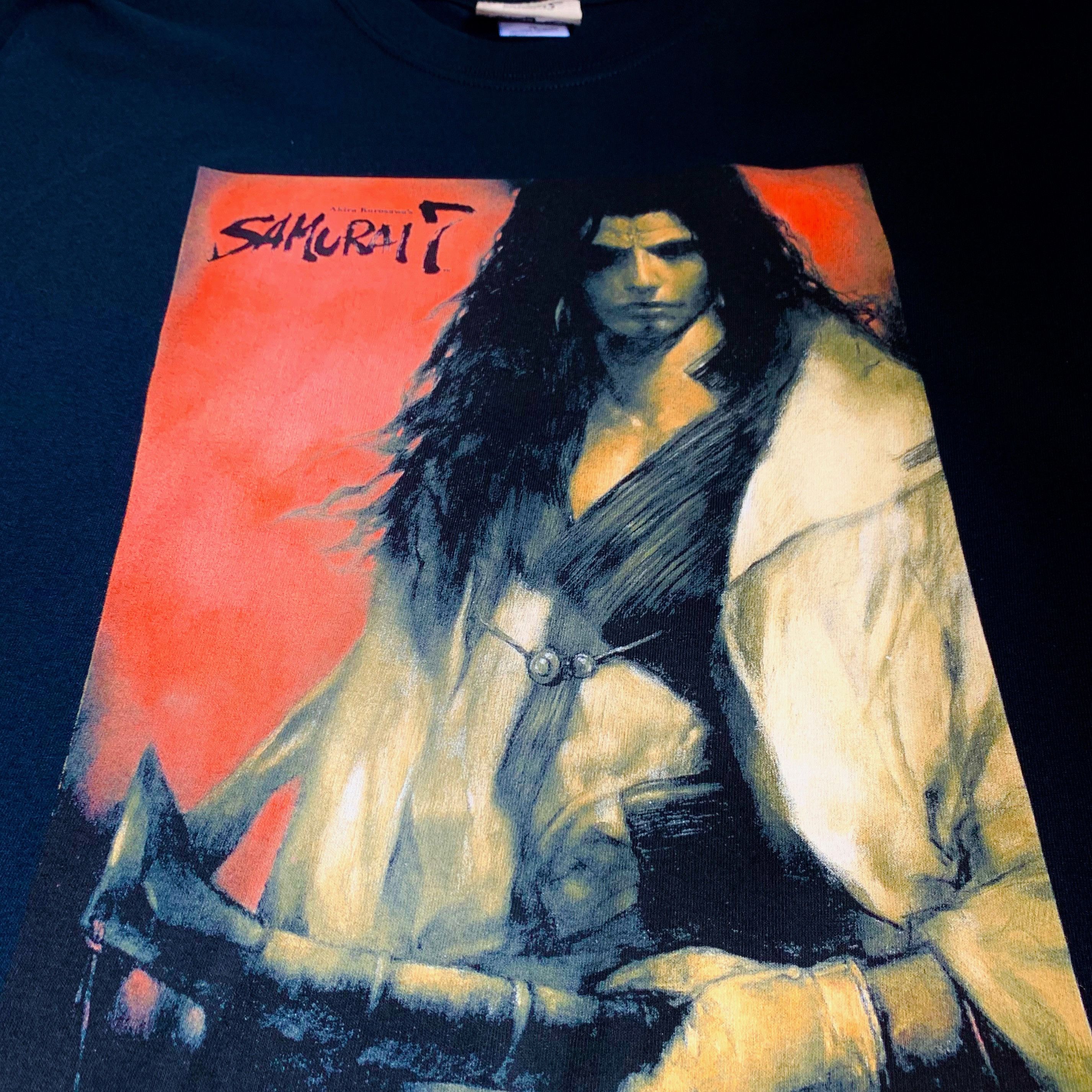 Vintage Samurai 7 Akira Kurusawa Anime Dead Stock 2004 Xl T-Shirts, Hoodie, Sweatshirt
